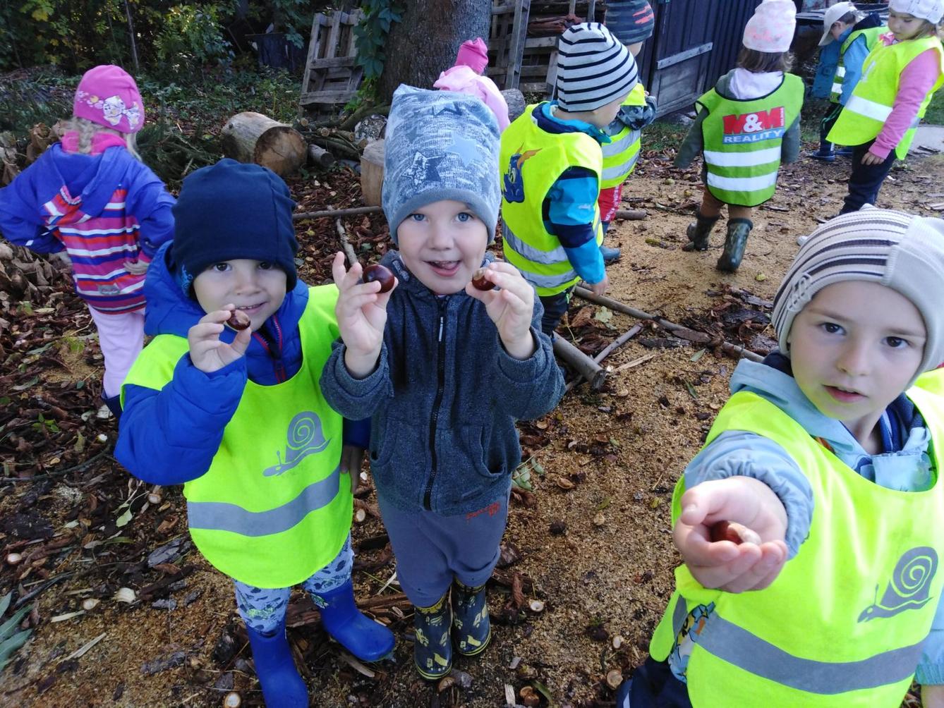 Broučci: "sbíráme kaštánky" - 3