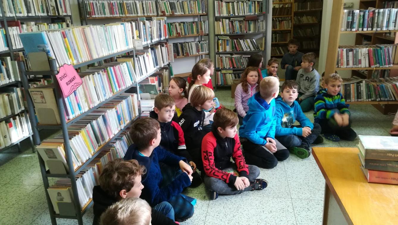 Návštěva místní knihovny - 4.B - 3