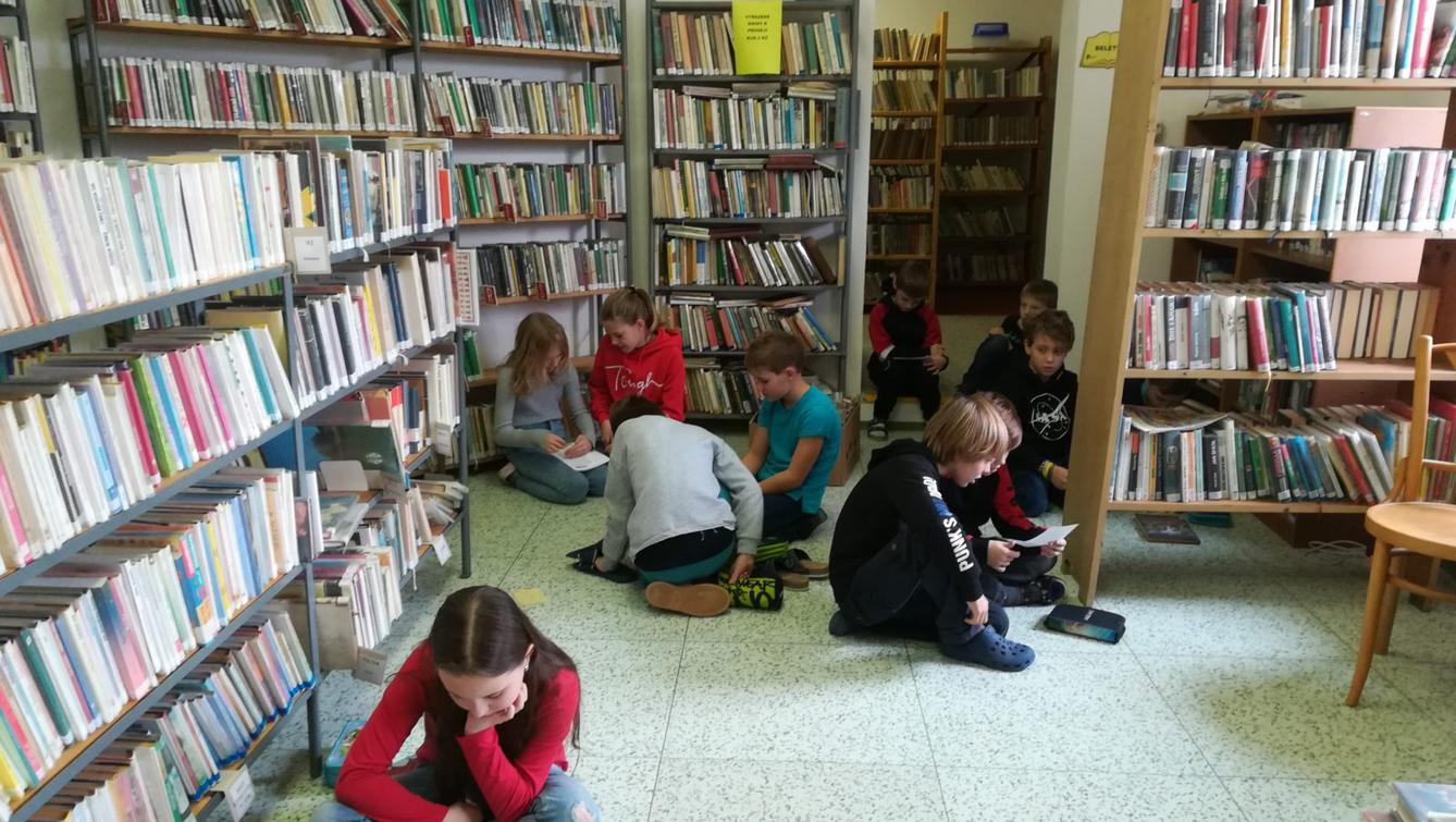 Návštěva místní knihovny - 4.B - 10