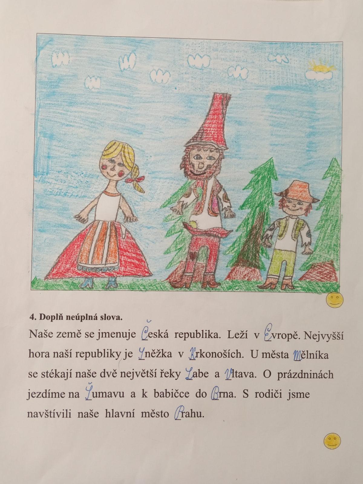 Domácí  učení třeťáčků 8. 4. - 7