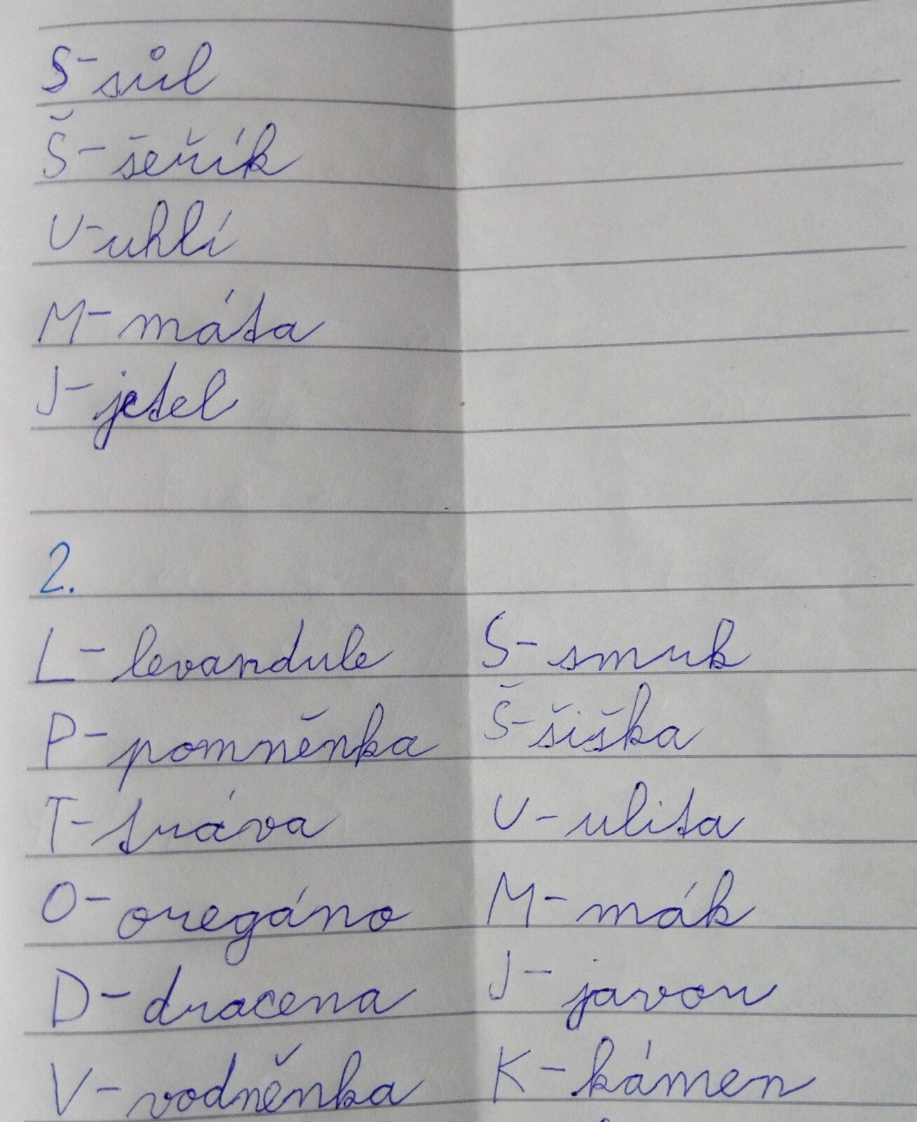 Příroda u třeťáčků 30. 5. - 11