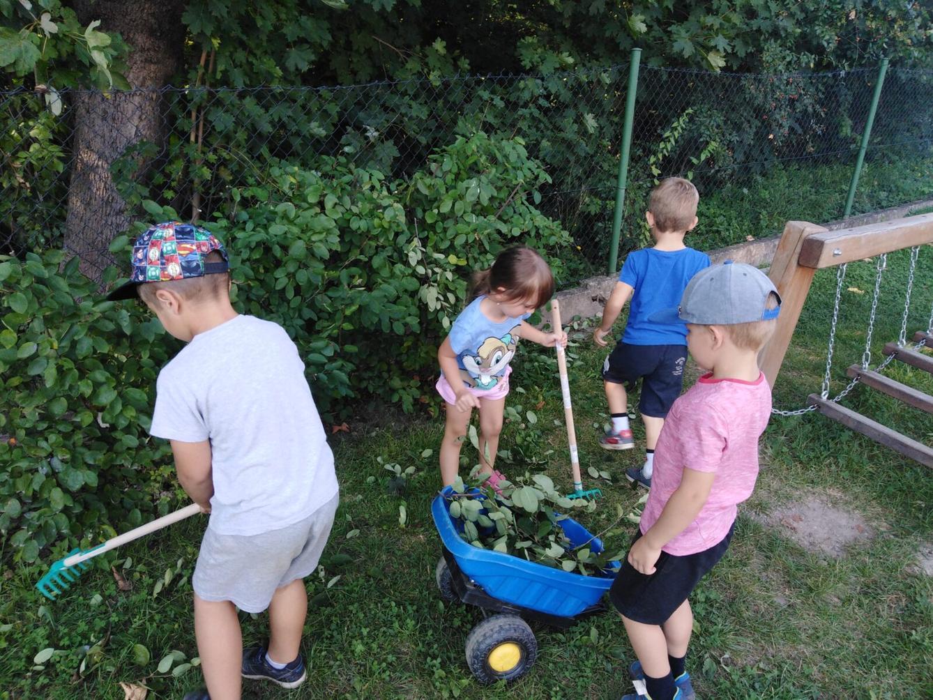 Odpolední práce za zahradě - 4