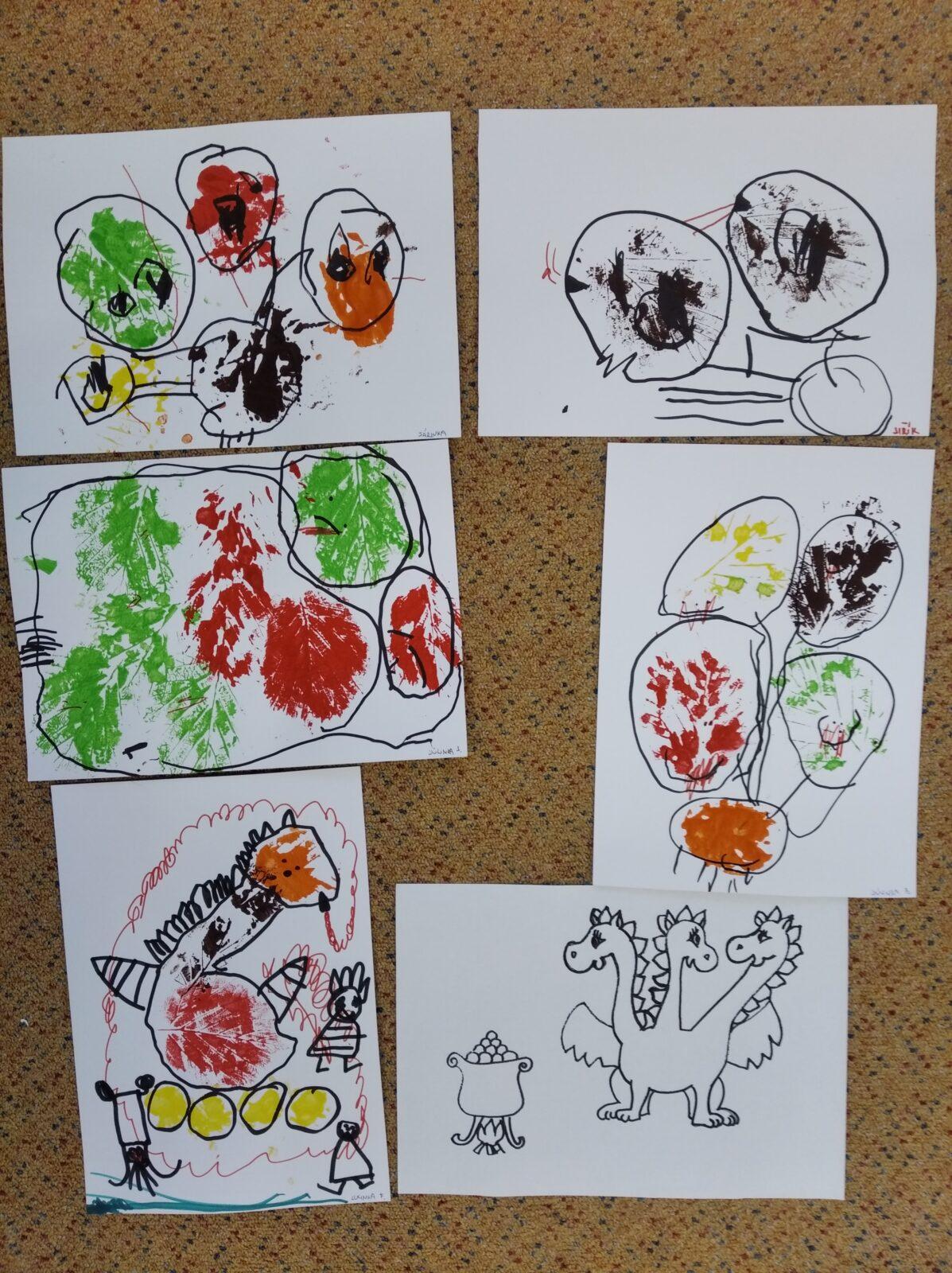 "Vyletěl si pyšný drak" - tvořeníčko, tvoření - 24