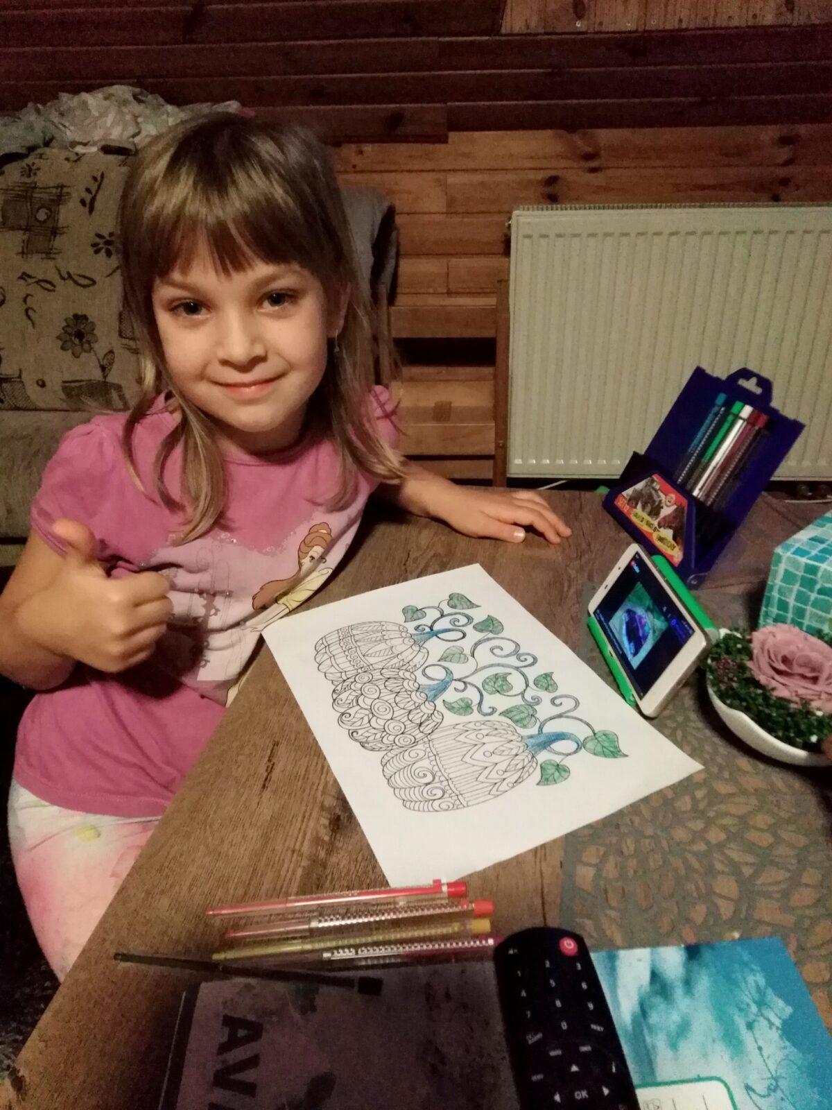 24. 10. Distanční výuka v 1. třídě - 35