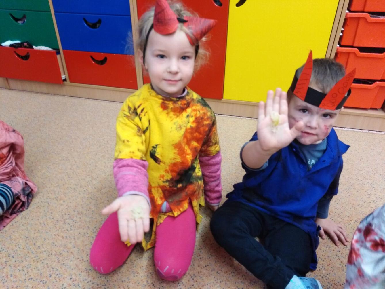 Návštěva ČERTA, MIKULÁŠE A ANDÍLKA v MŠ - 11