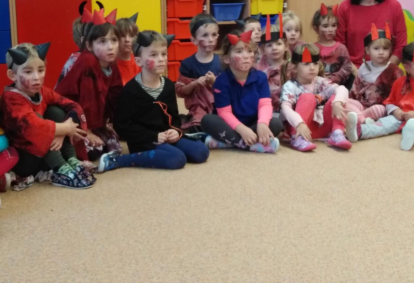 Návštěva ČERTA, MIKULÁŠE A ANDÍLKA v MŠ - 62