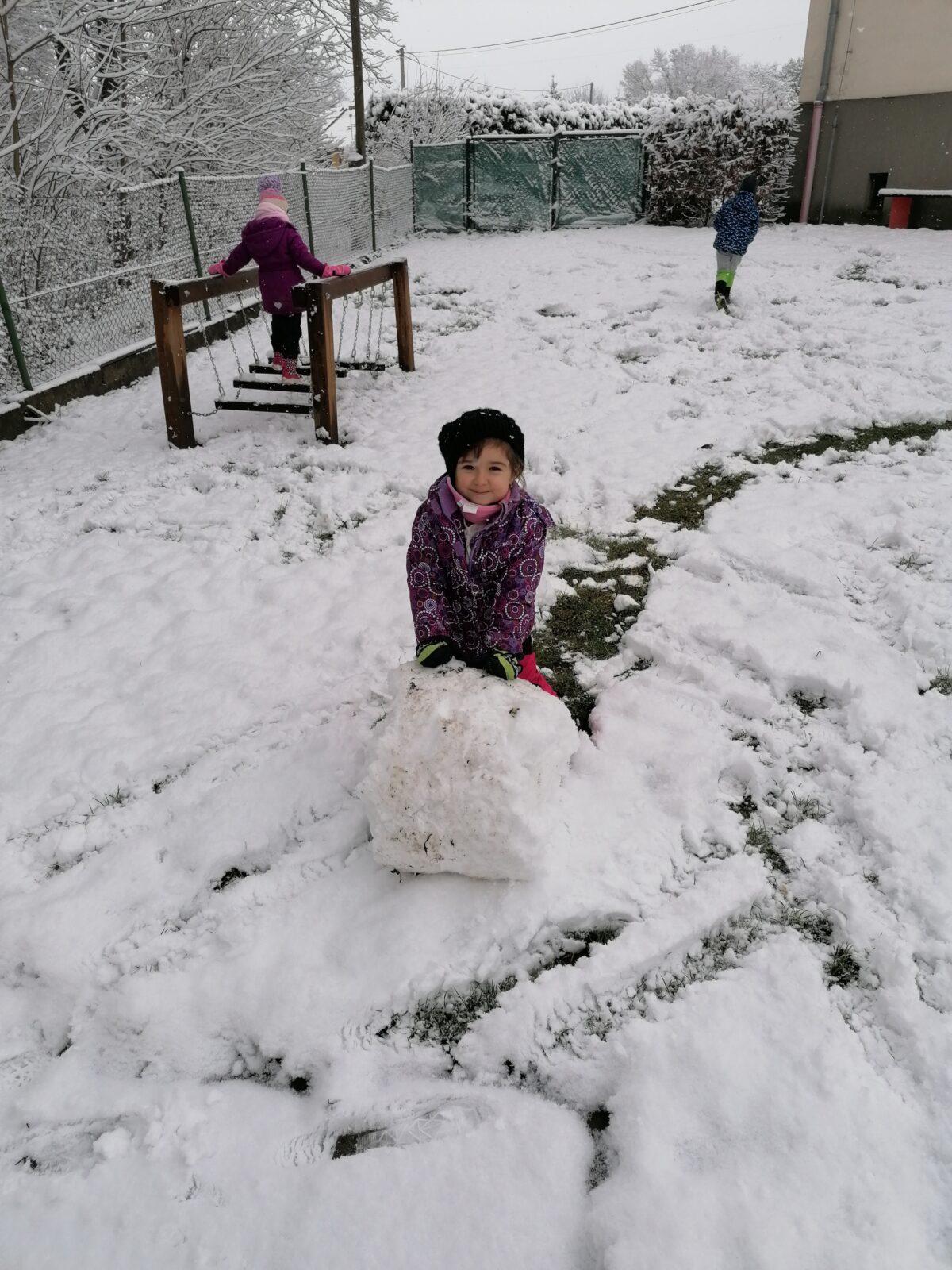 Konečně sníh!! užíváme si ho ze všech sil:-) - 5