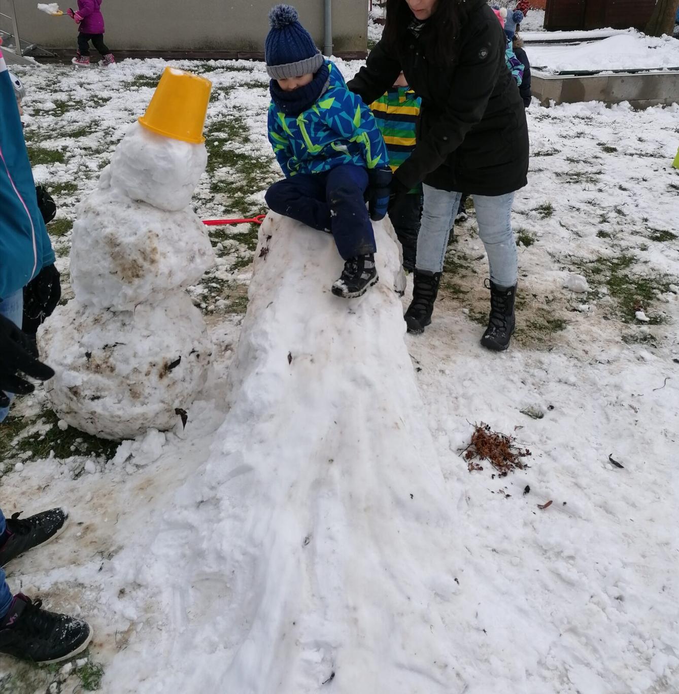 Konečně sníh!! užíváme si ho ze všech sil:-) - 29