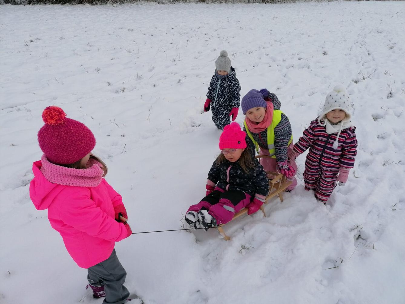 Konečně sníh!! užíváme si ho ze všech sil:-) - 44