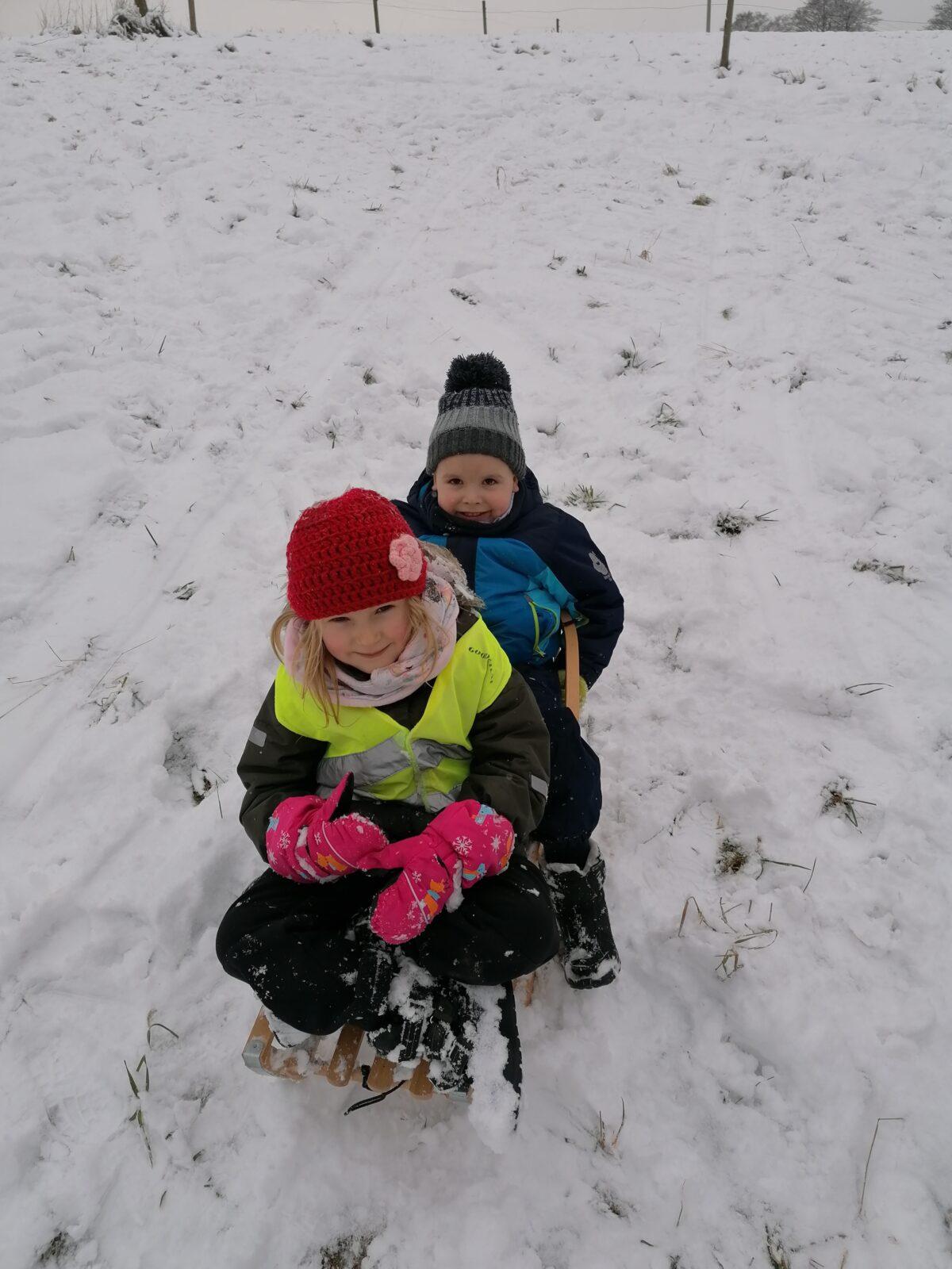 Konečně sníh!! užíváme si ho ze všech sil:-) - 48