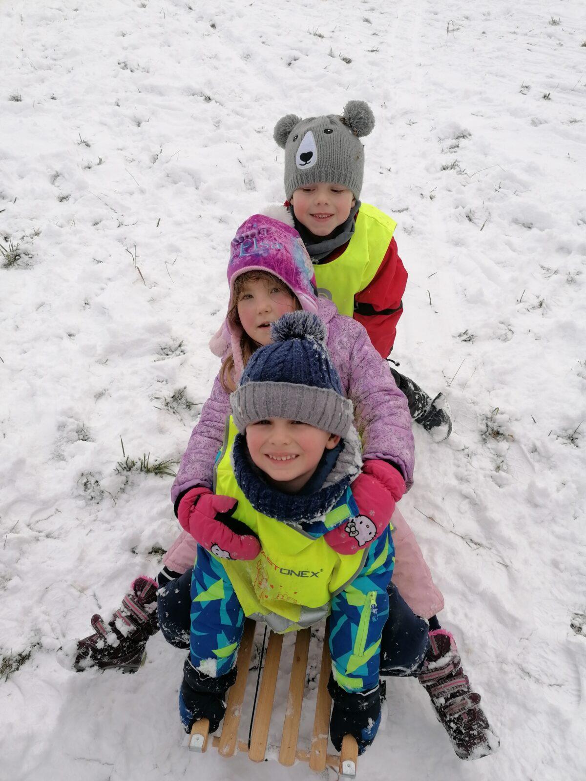 Konečně sníh!! užíváme si ho ze všech sil:-) - 51