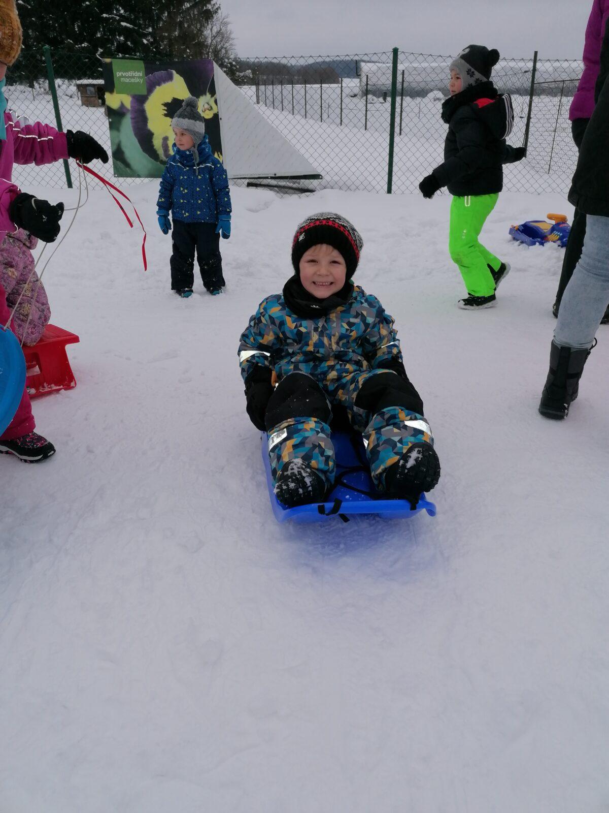 ZIMNÍ OLYMPIJSKÉ HRY V MŠ  III. (závody "bobů" a "spřežení" :-)) - 23