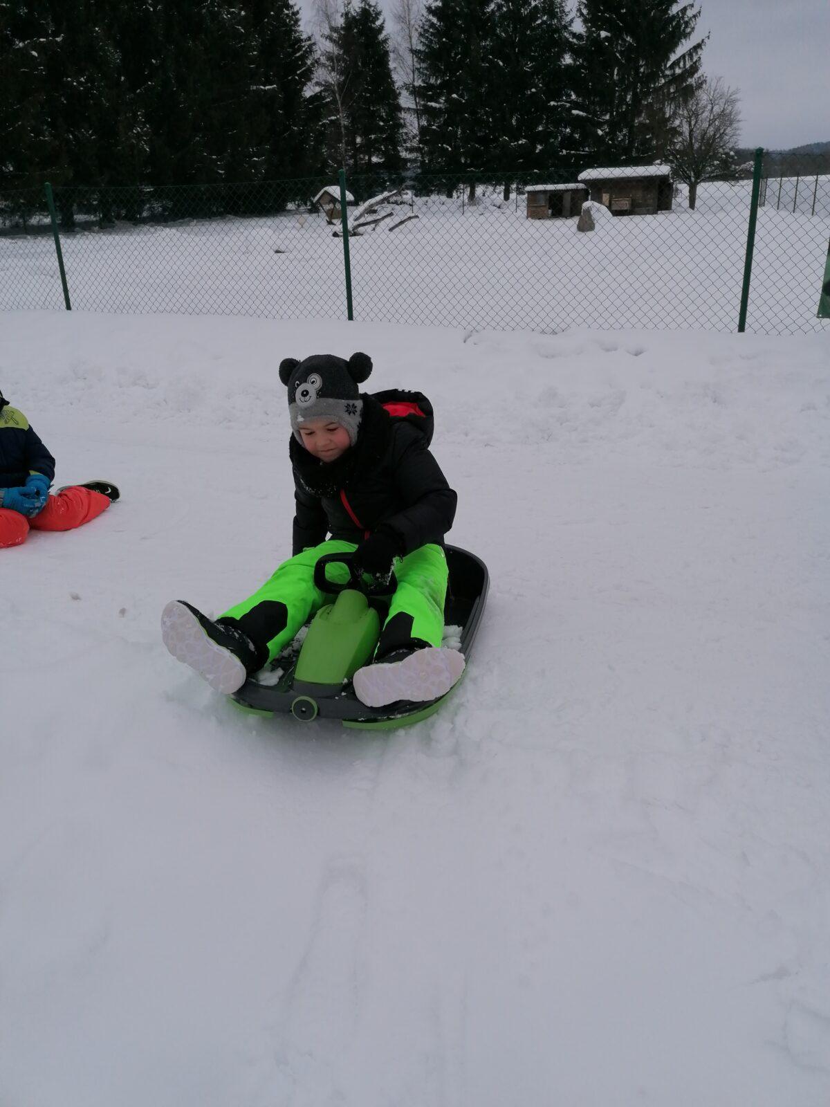 ZIMNÍ OLYMPIJSKÉ HRY V MŠ  III. (závody "bobů" a "spřežení" :-)) - 24
