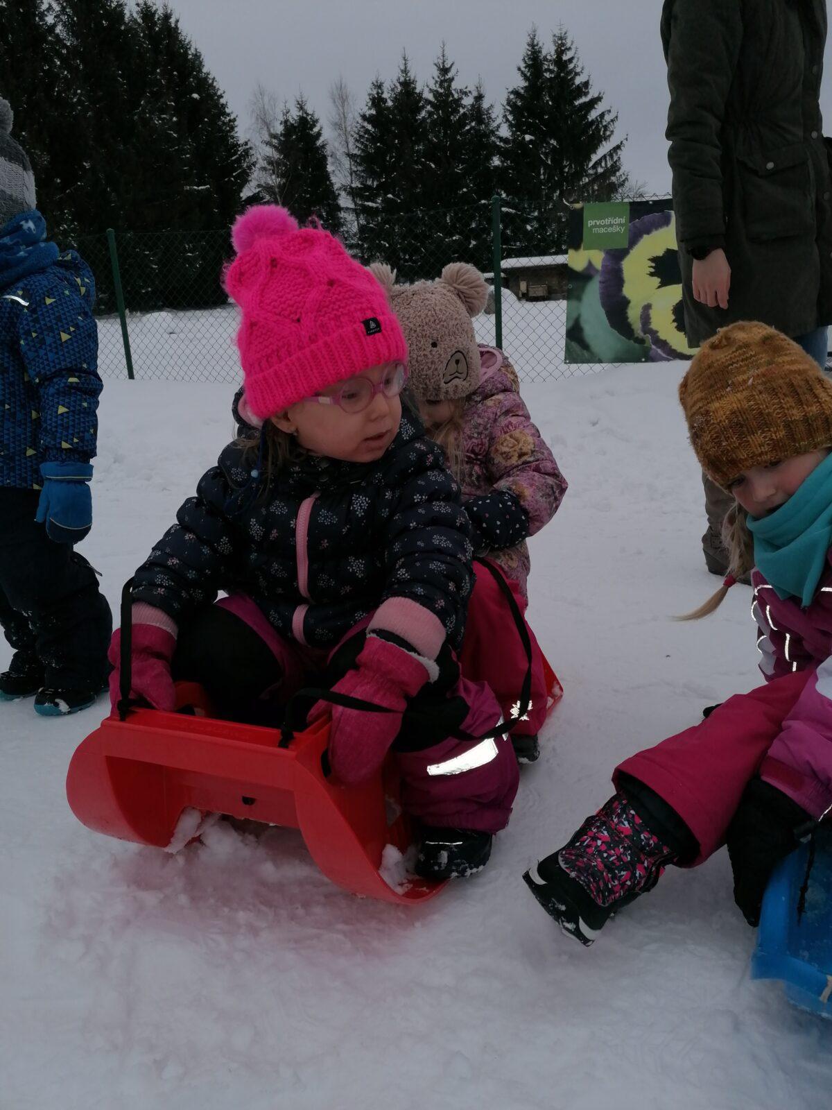 ZIMNÍ OLYMPIJSKÉ HRY V MŠ  III. (závody "bobů" a "spřežení" :-)) - 25