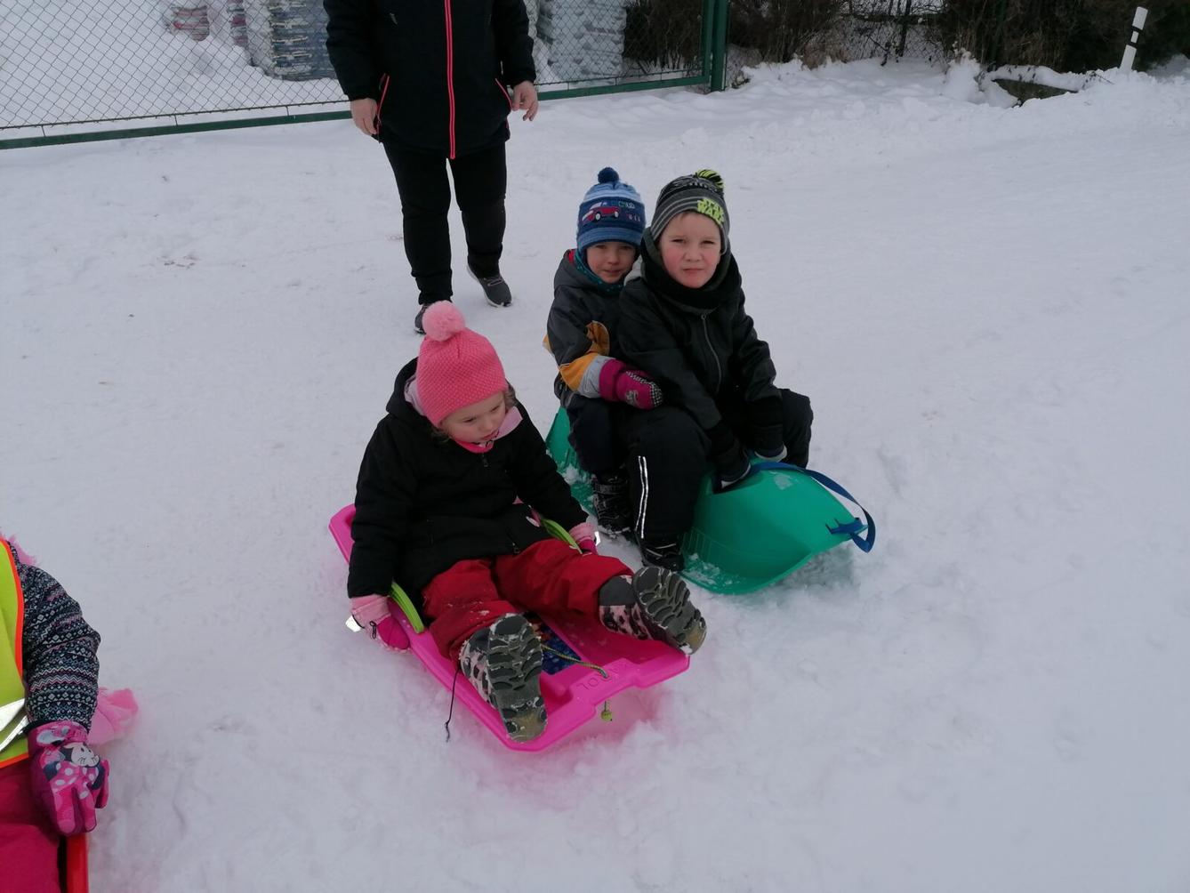 ZIMNÍ OLYMPIJSKÉ HRY V MŠ  III. (závody "bobů" a "spřežení" :-)) - 31