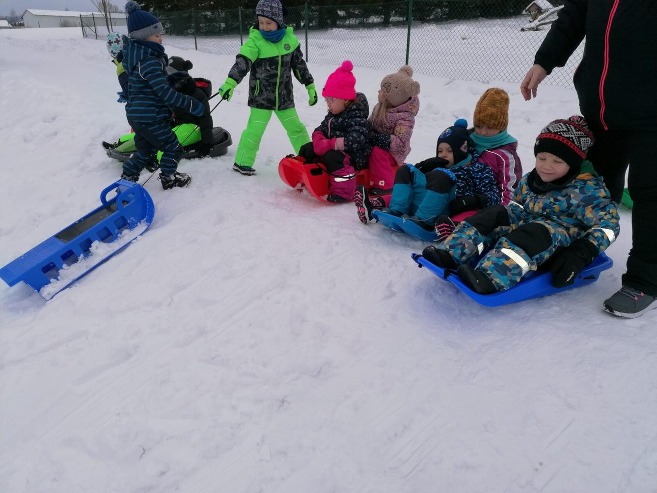 ZIMNÍ OLYMPIJSKÉ HRY V MŠ  III. (závody "bobů" a "spřežení" :-)) - 40