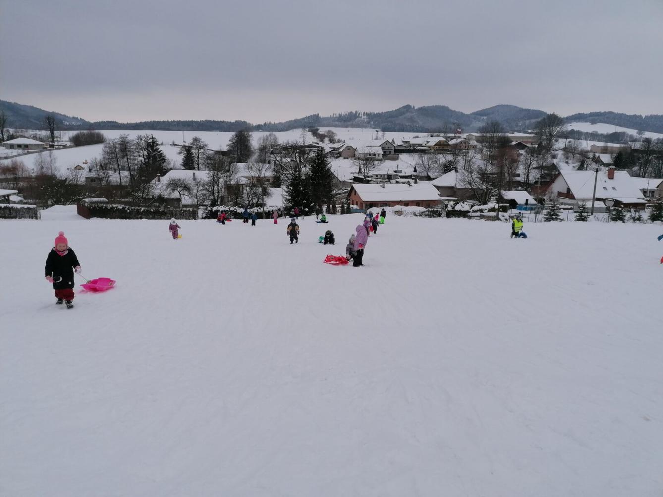 ZIMNÍ OLYMPIJSKÉ HRY V MŠ  III. (závody "bobů" a "spřežení" :-)) - 41