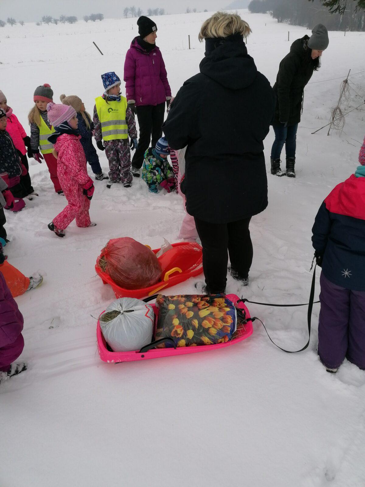 Pomáháme zvířátkům v zimě:-) - 6