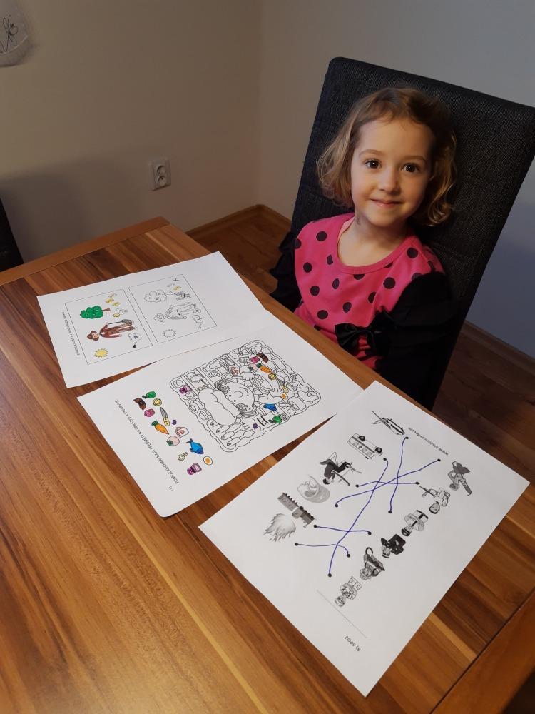 Distanční výuka v MŠ Kamarád (Ten dělá to a ten zas tohle:-)) - 54