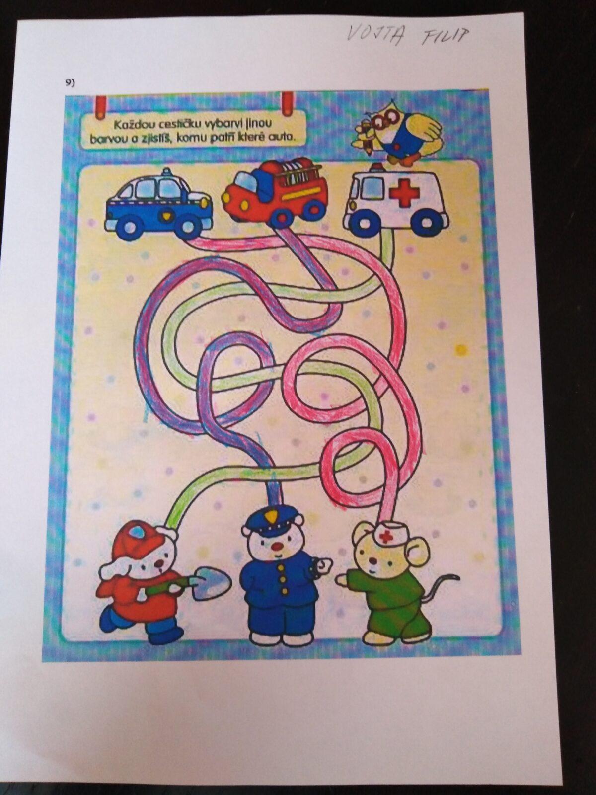 Distanční výuka v MŠ Kamarád (Ten dělá to a ten zas tohle:-)) - 60