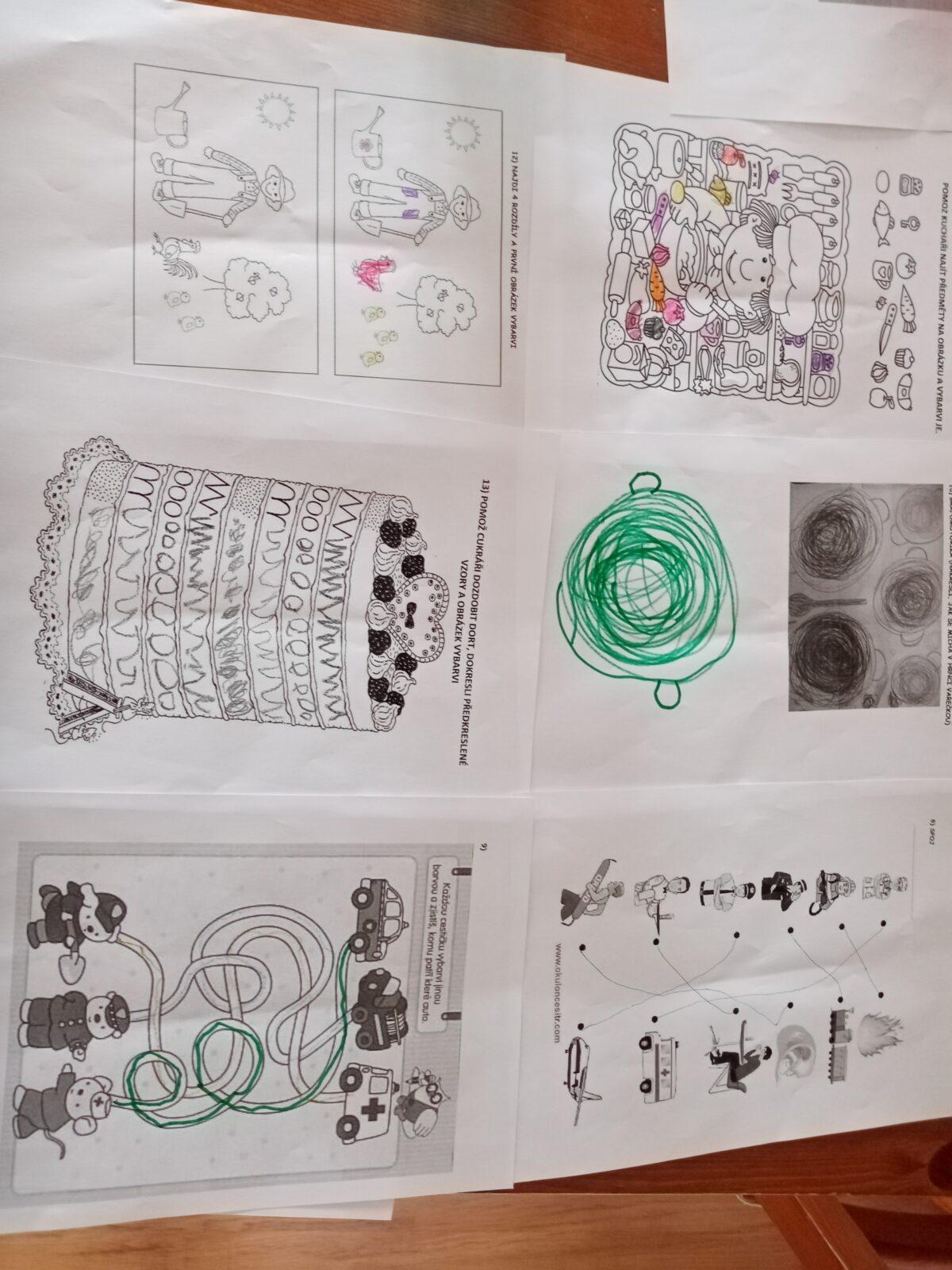 Distanční výuka v MŠ Kamarád (Ten dělá to a ten zas tohle:-)) - 67