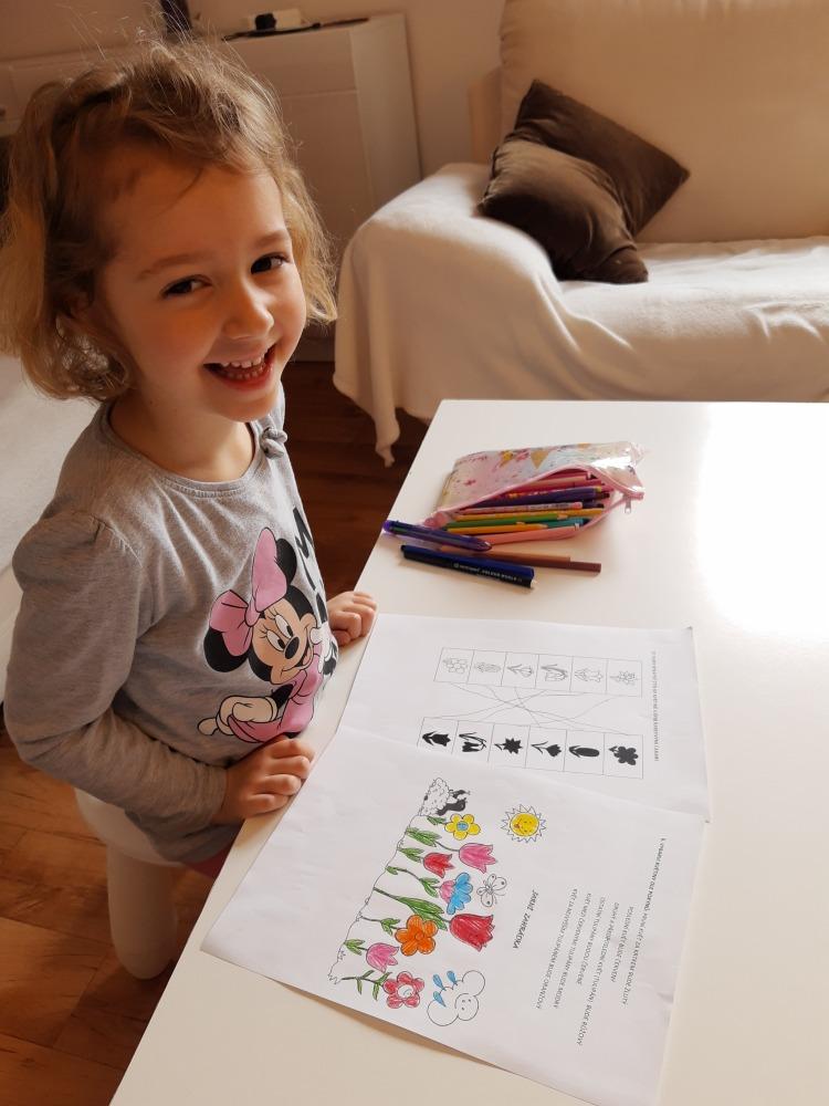 Distanční výuka v MŠ Kamarád (Přišlo jaro do vsi) - mladší děti :-) - 4