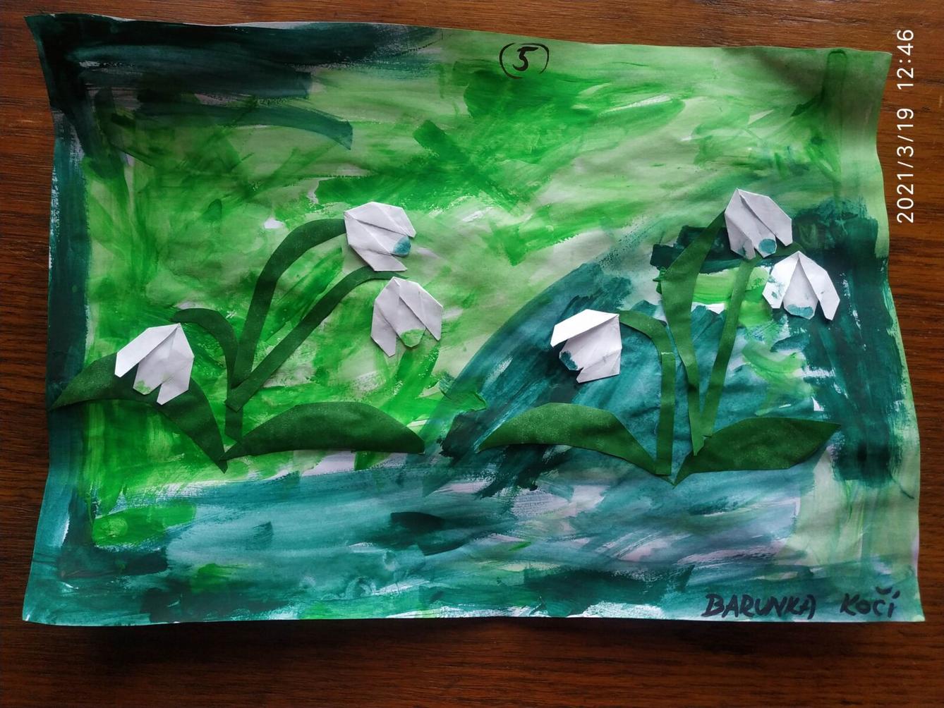 Distanční výuka v MŠ Kamarád (Jaro přišlo do vsi - předškoláci) :-) - 45