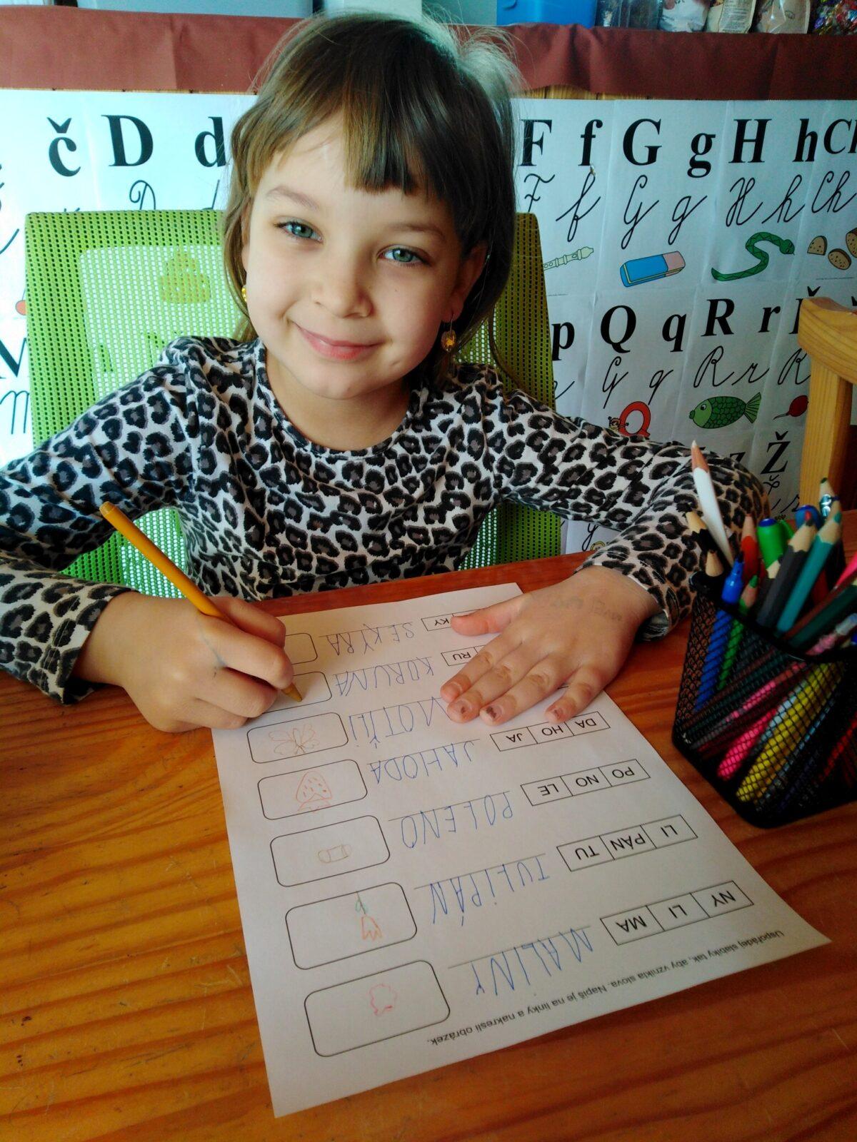 28. 3. Distanční výuka u prvňáčků - 19