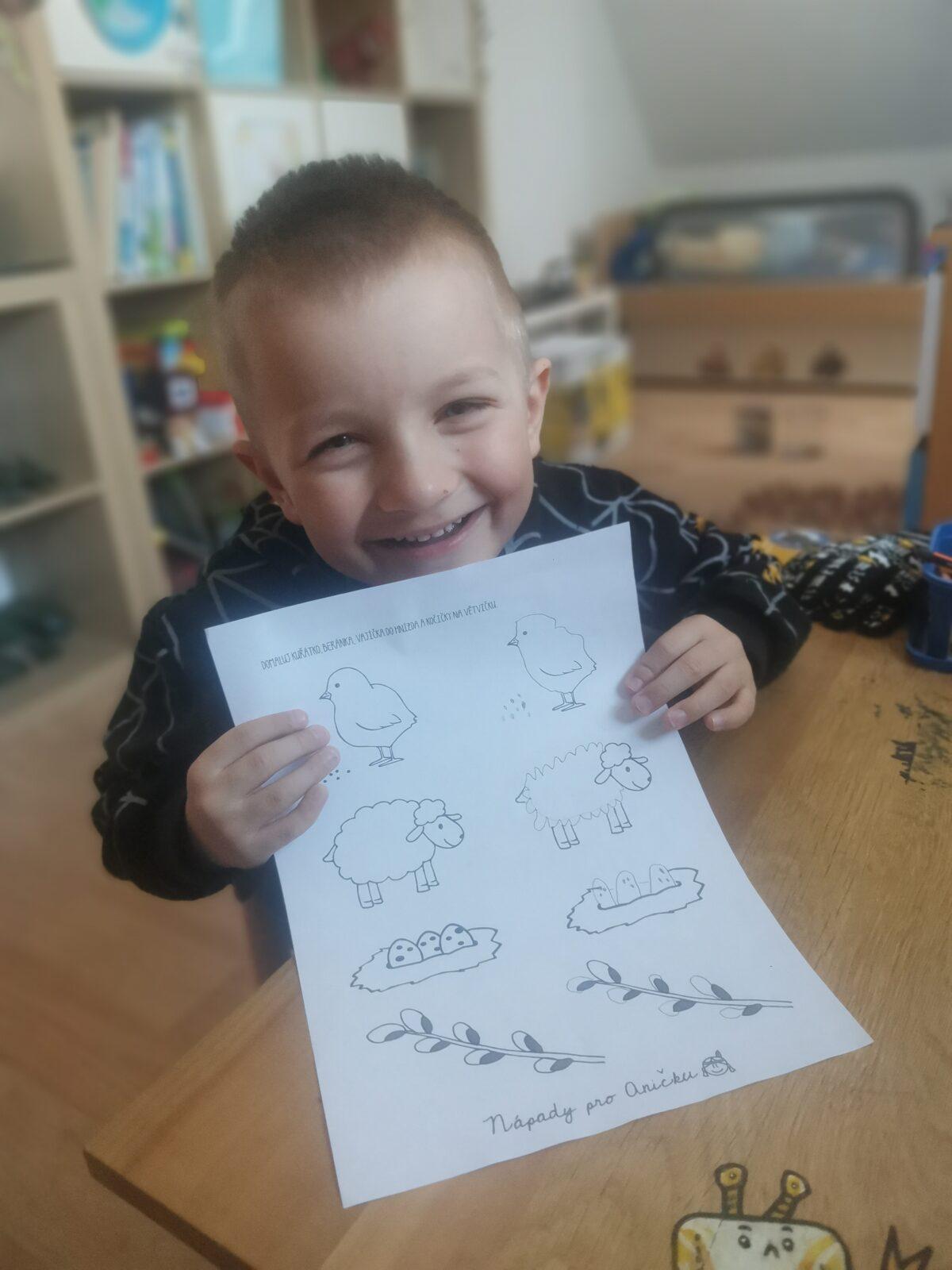 4. týden - Distanční výuka předškoláků i aktivity ostatních dětí - 33