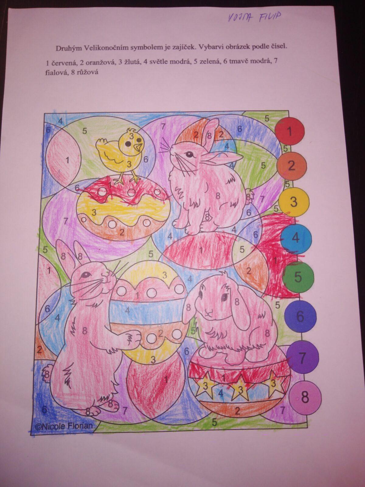 Distanční výuka MŠ kamarád - "MALOVANÉ VAJÍČKO" - předškoláci - 16