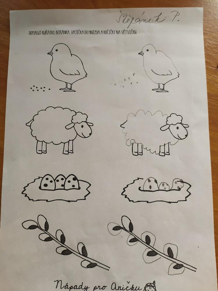 4. týden - Distanční výuka předškoláků i aktivity ostatních dětí - 53