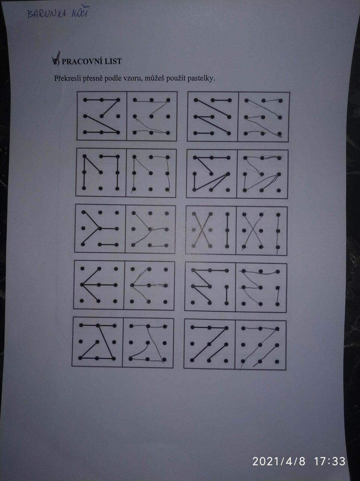 Distanční výuka v MŠ Kamarád ("Těšíme se k zápisu") :-) - 12