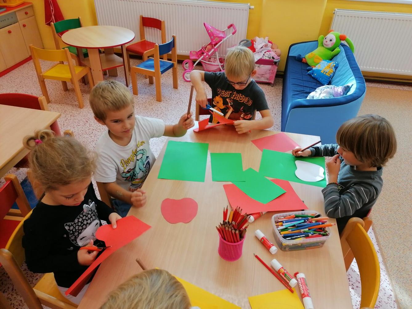 Tvořeníčko, tvoření: Sovičky: "jablíčko" - 14