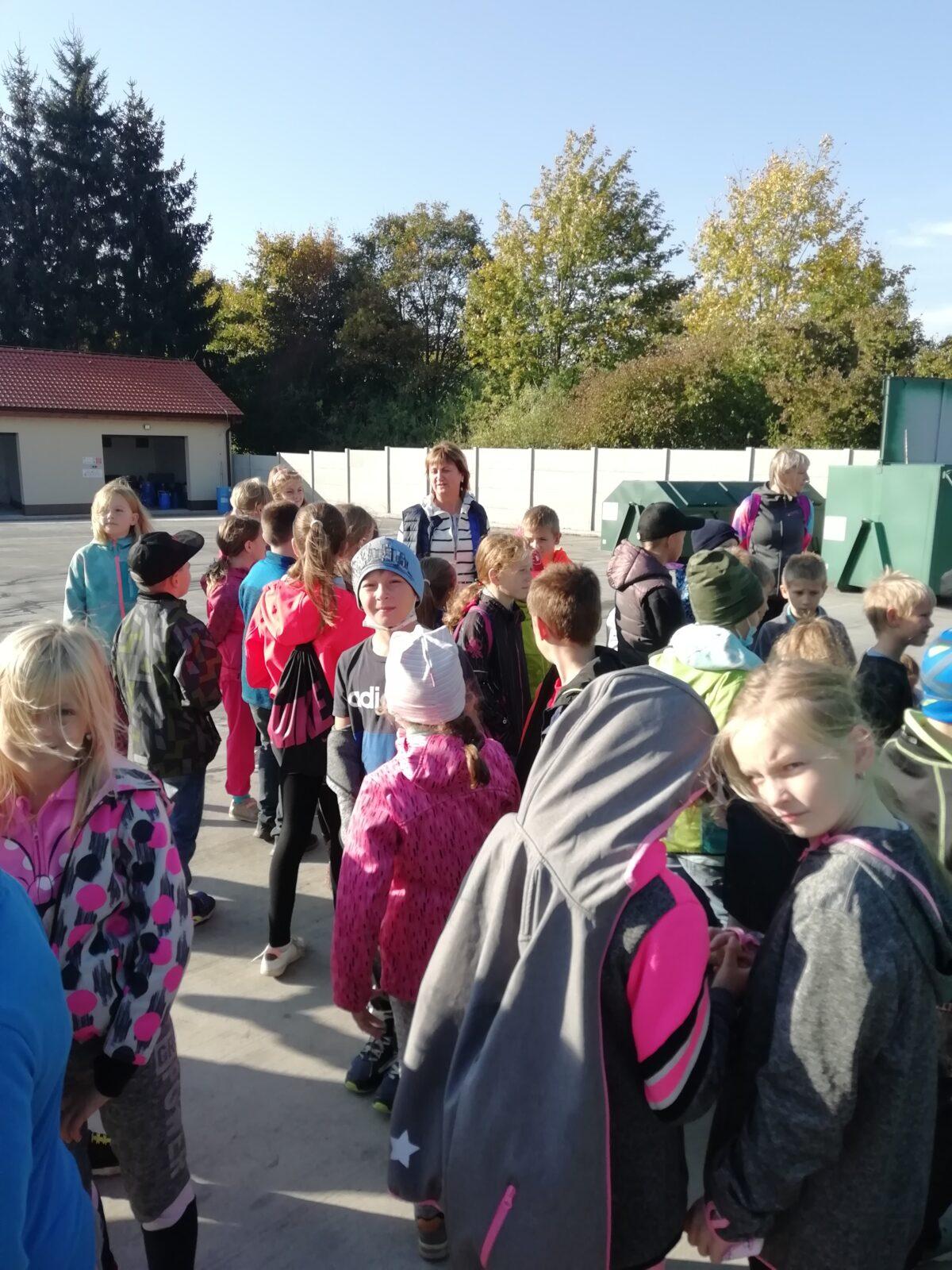 Exkurze žáků 1. stupně ve sběrném dvoře - 17