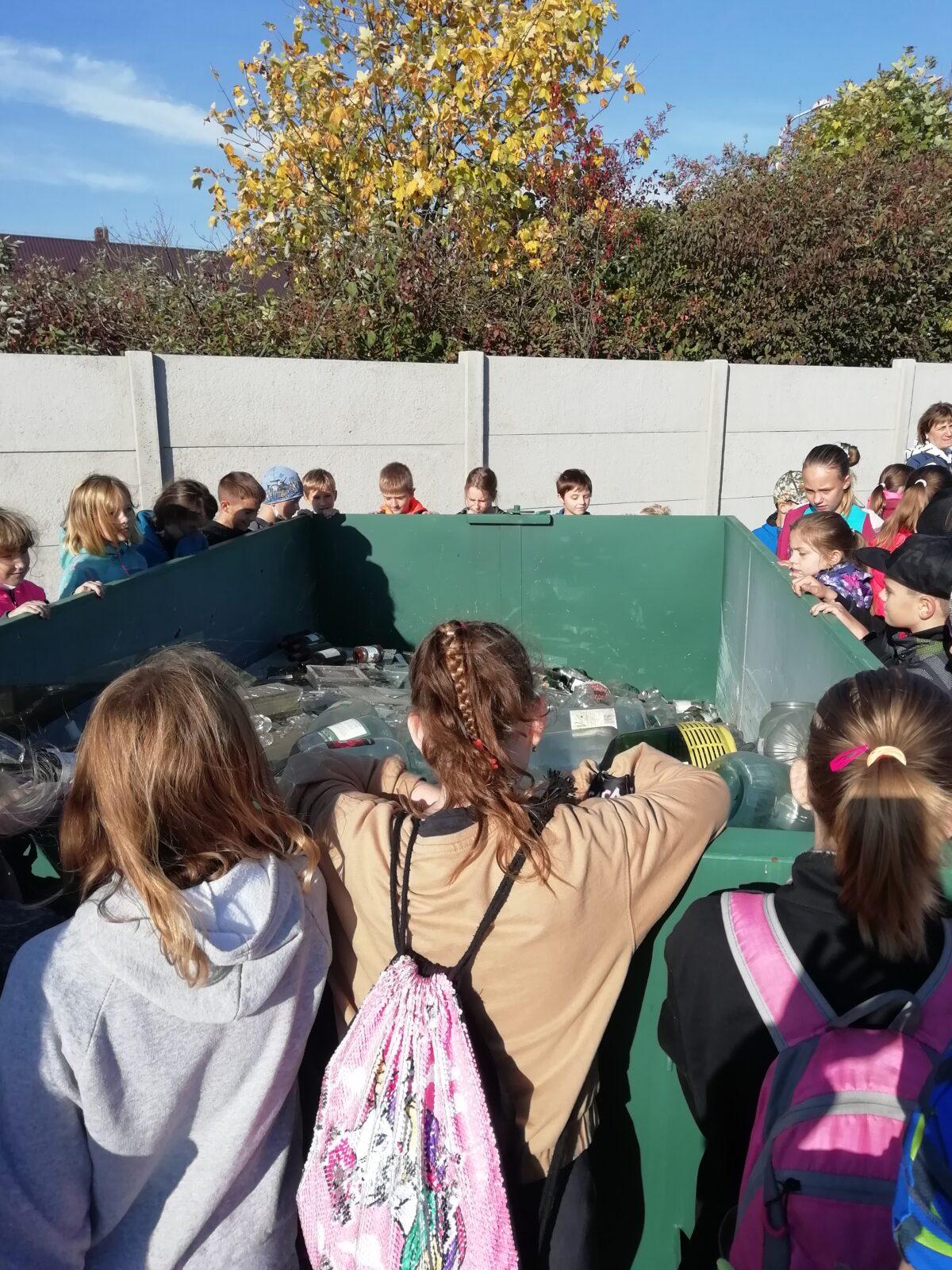 Exkurze žáků 1. stupně ve sběrném dvoře - 18