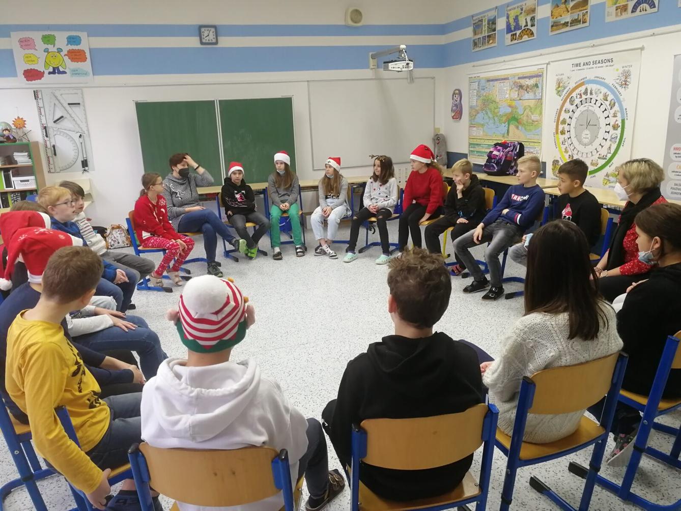 Před tabulí, za tabulí - třída 6. A - 1