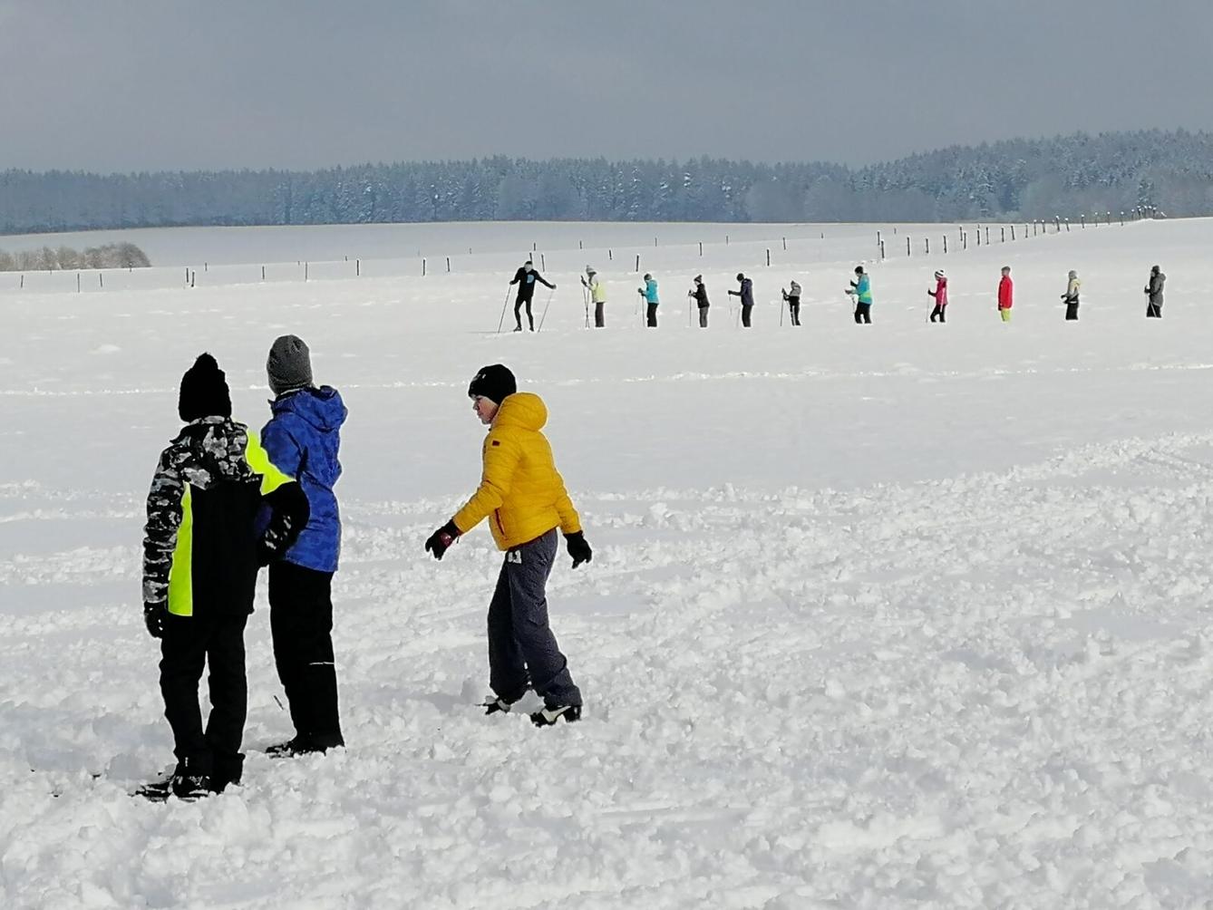 "Běžkování" u mladších chlapců - 1