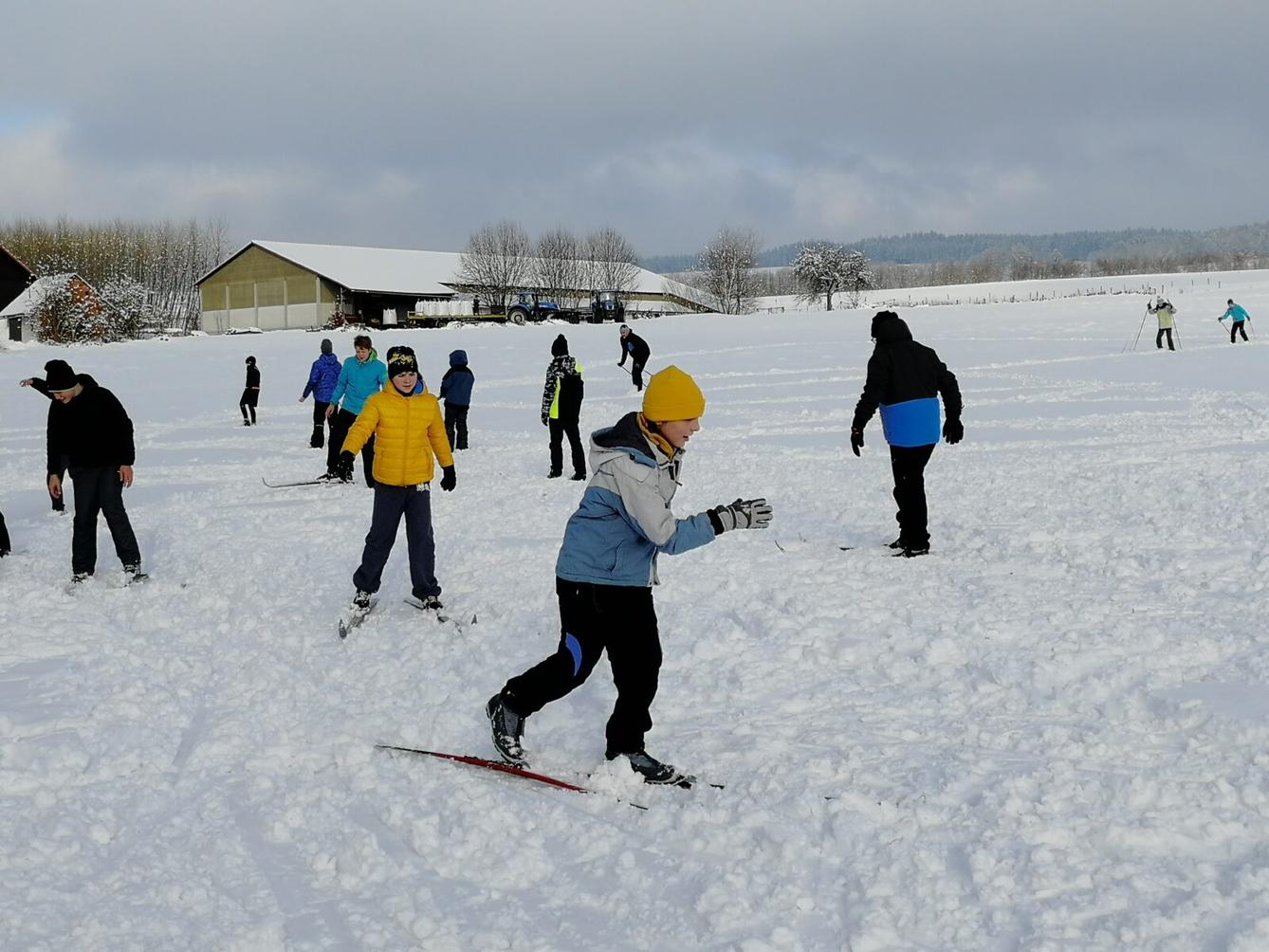 "Běžkování" u mladších chlapců - 5