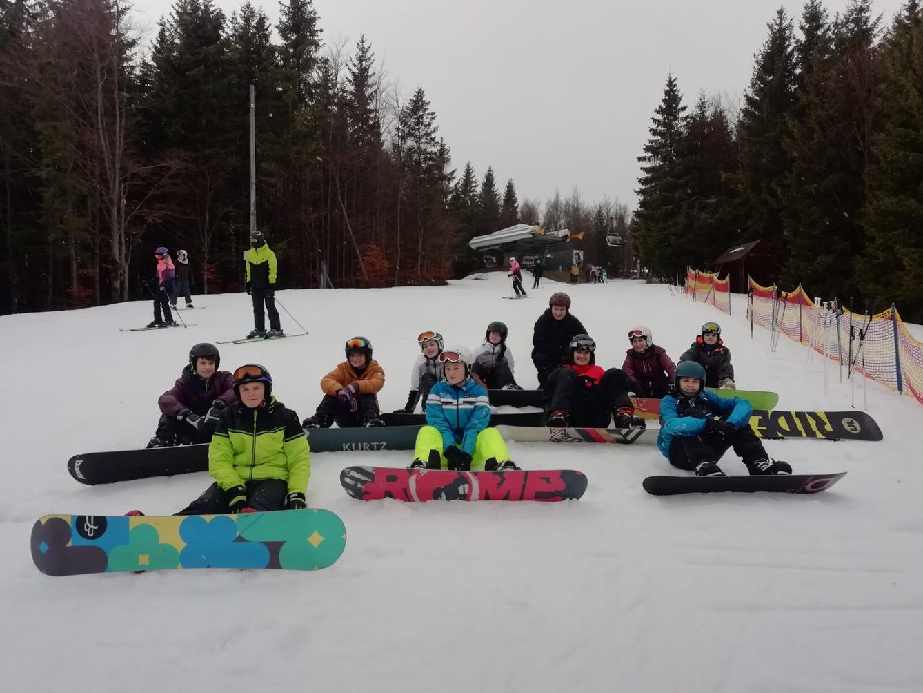 Lyžařský kurz - den třetí - 7