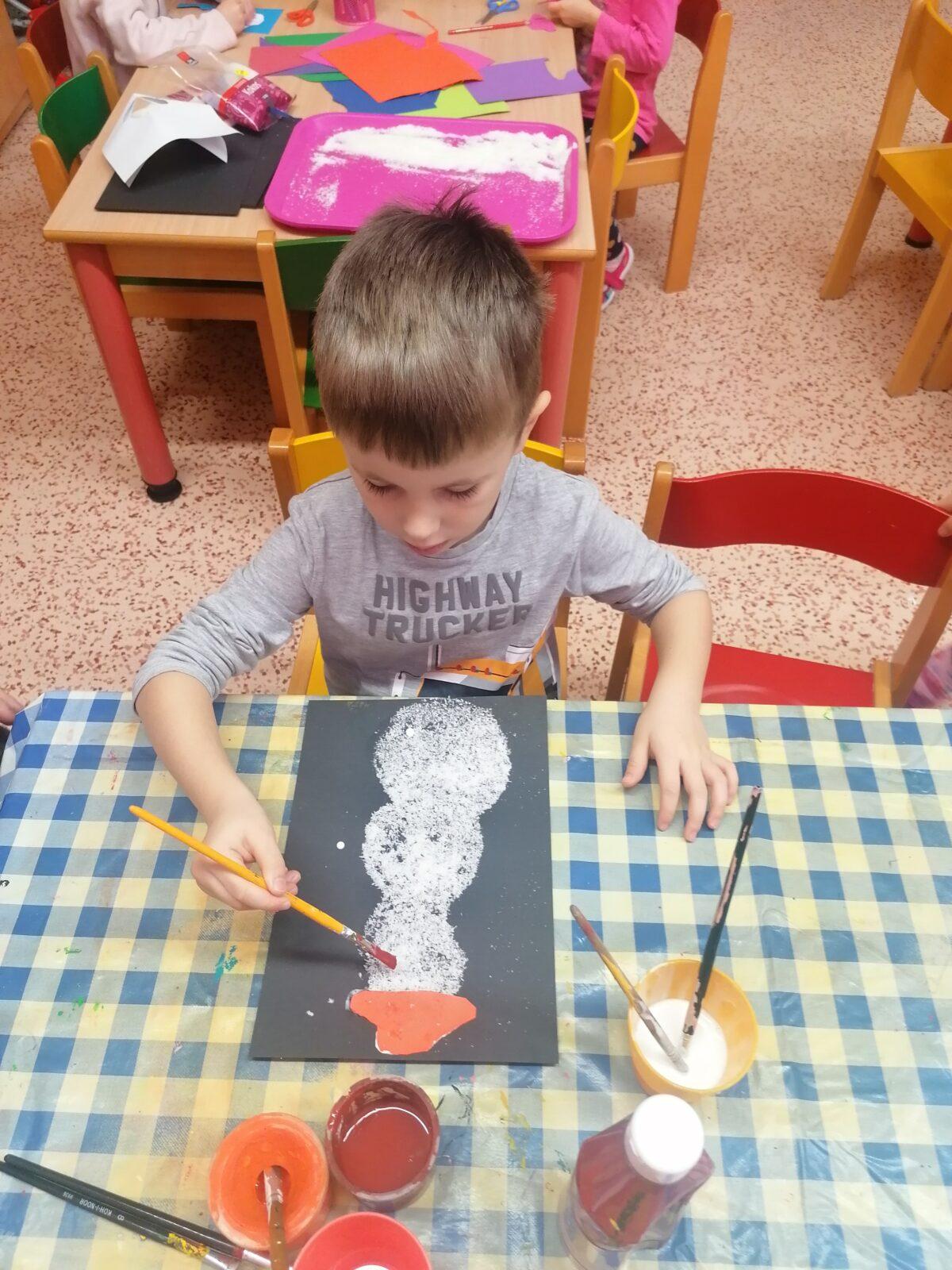 Tvořeníčko, tvoření: "Sněhulák", voňavý sněhulák :-) - 9