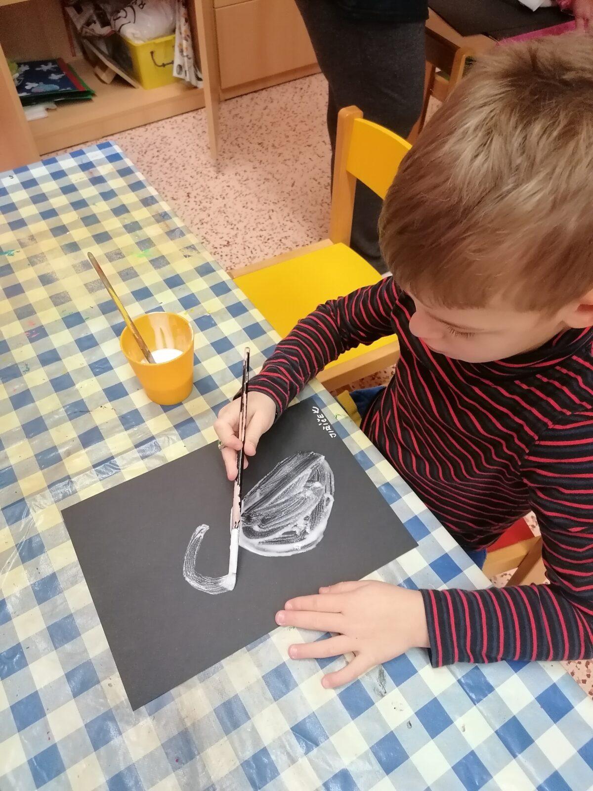 Tvořeníčko, tvoření: "Sněhulák", voňavý sněhulák :-) - 10