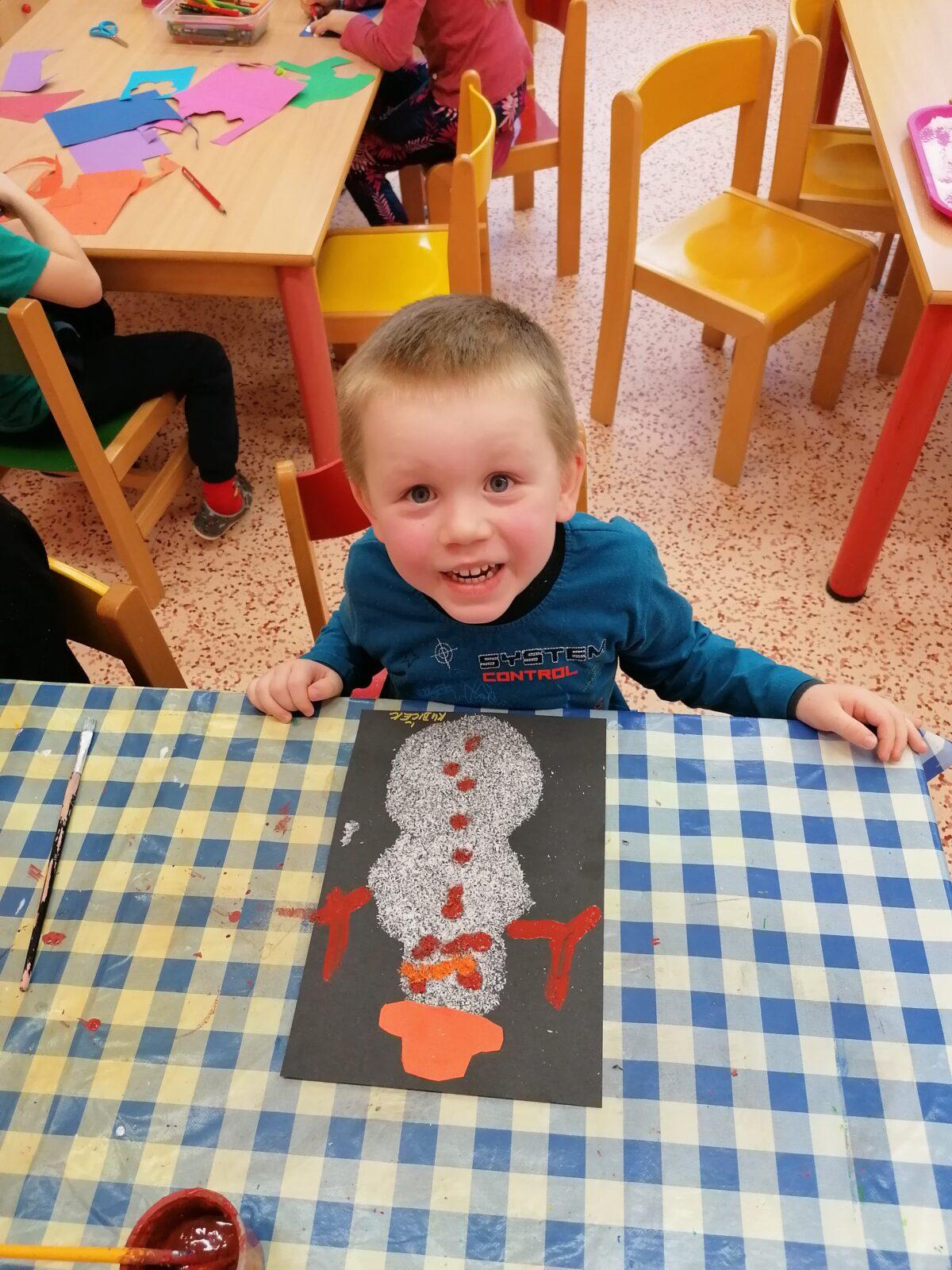 Tvořeníčko, tvoření: "Sněhulák", voňavý sněhulák :-) - 39