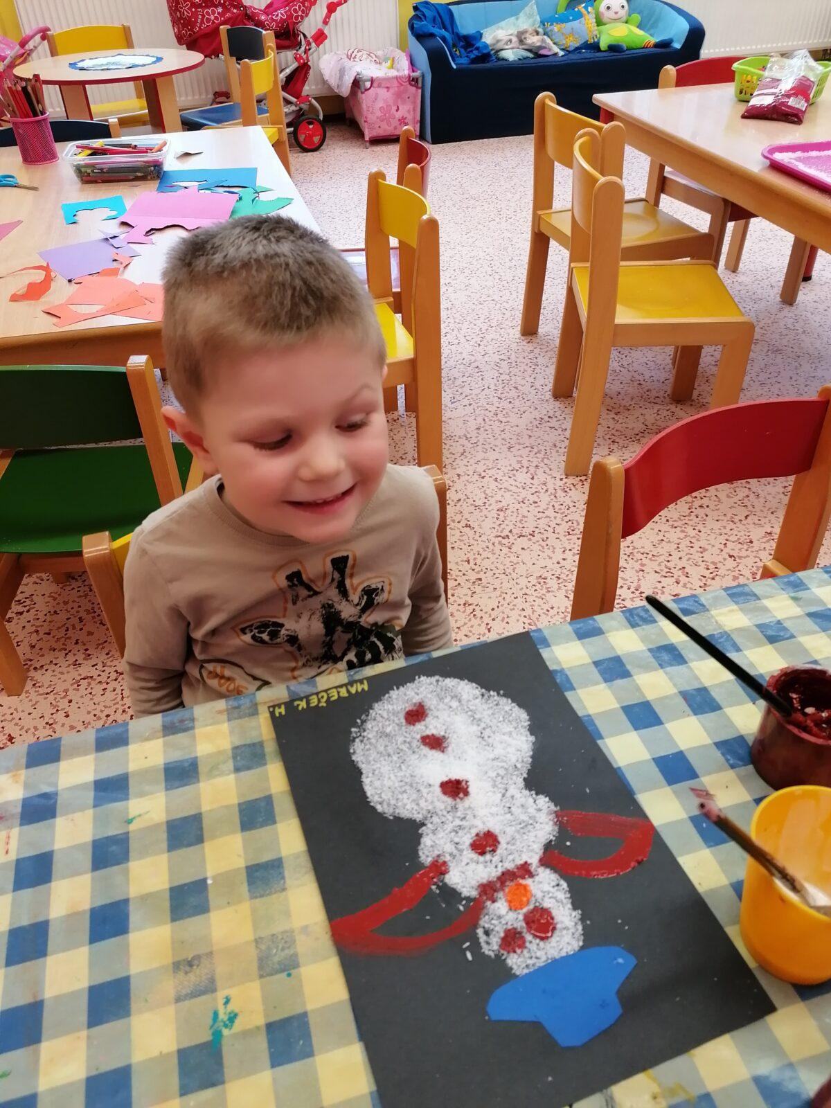 Tvořeníčko, tvoření: "Sněhulák", voňavý sněhulák :-) - 43