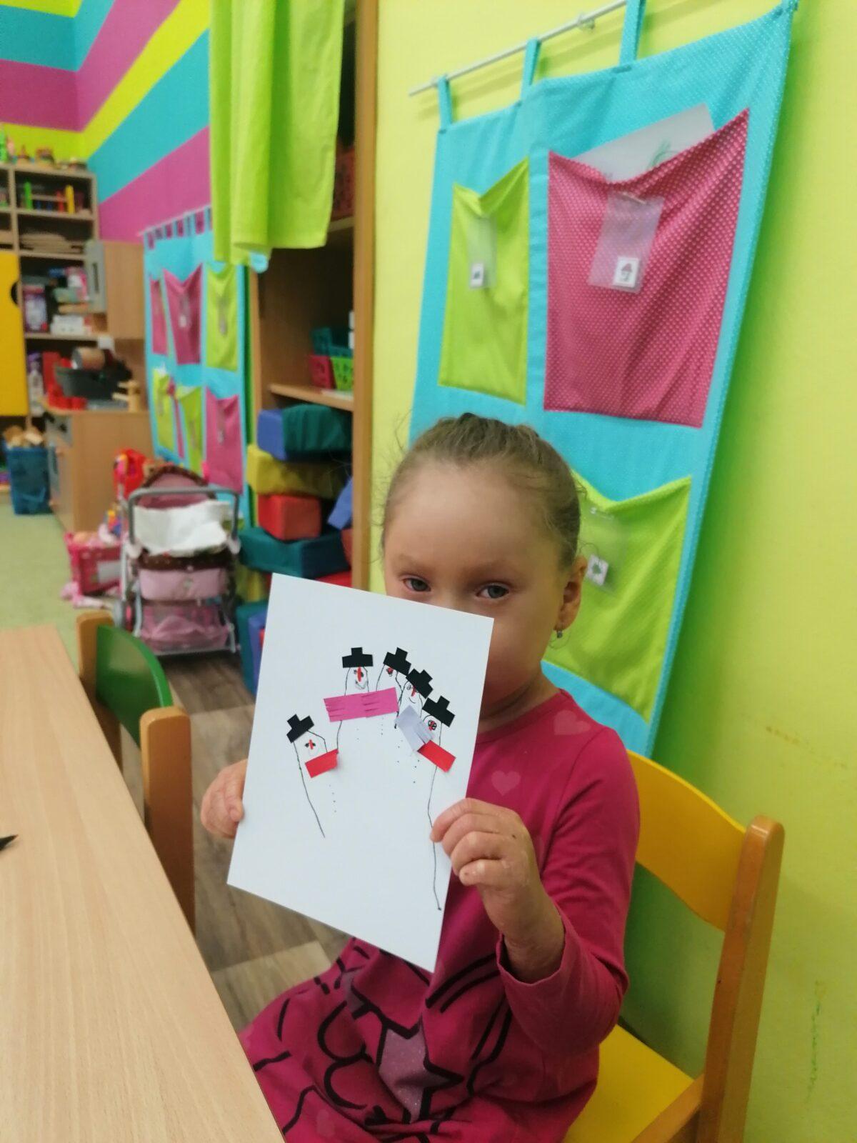 Tvořeníčko, tvoření: "Sněkulák", rodinka sněhuláků :-) - 18