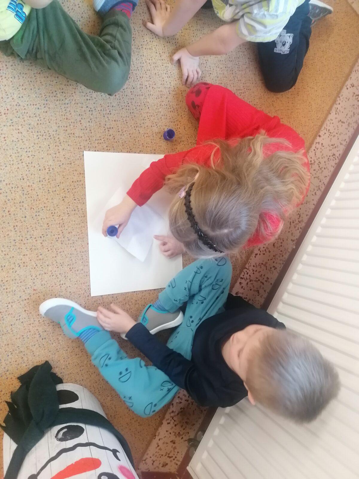 "Zvířátka a ptáčci v zimě" - skupinové práce :-) - 9