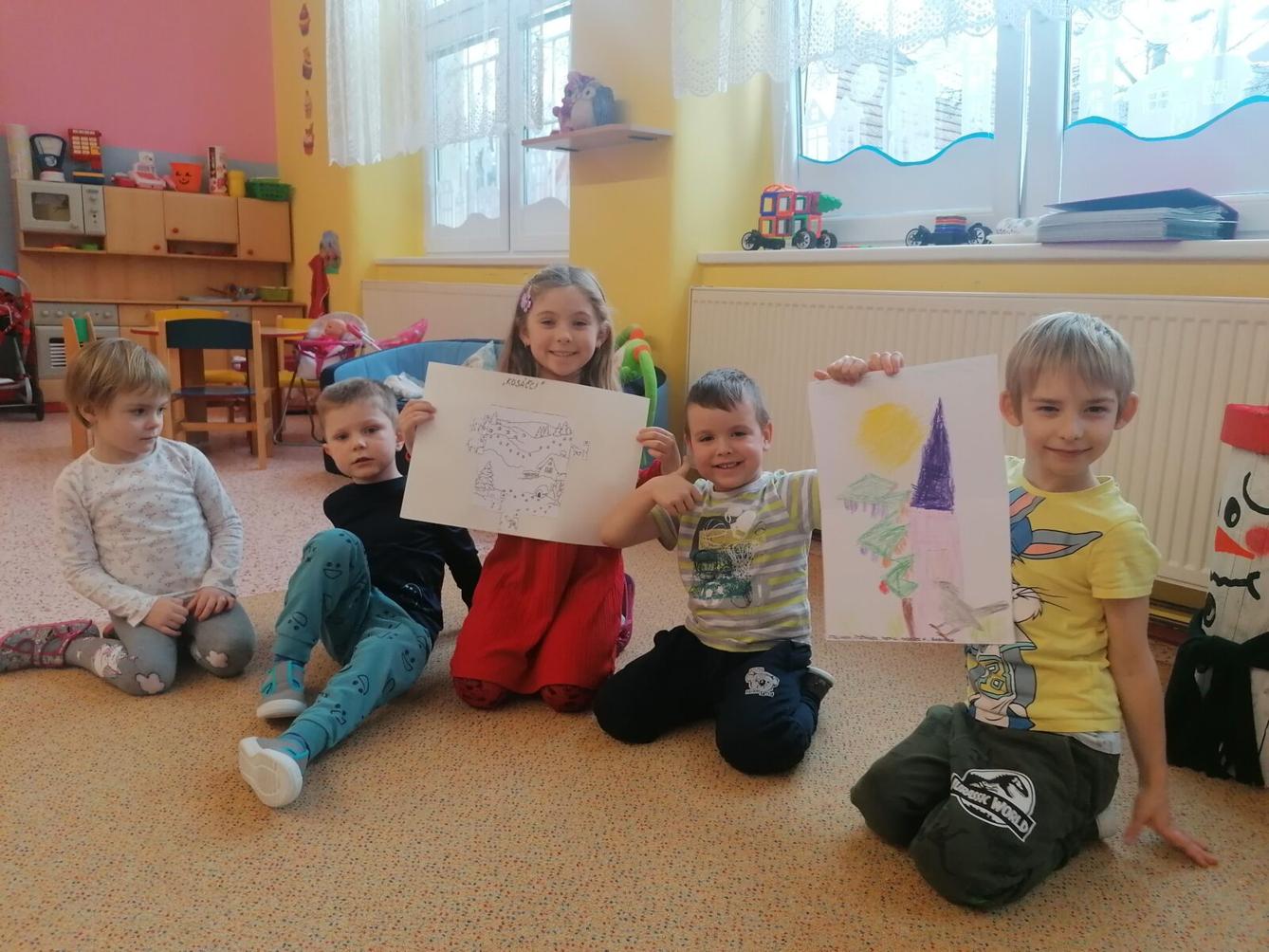 "Zvířátka a ptáčci v zimě" - skupinové práce :-) - 24