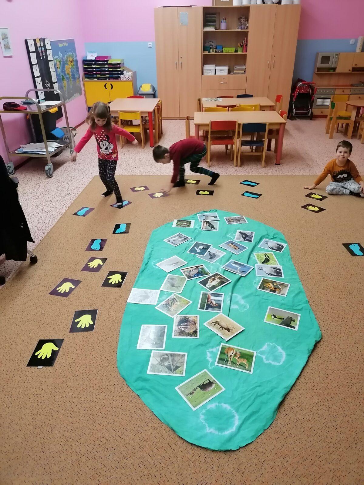 "Zvířátka a ptáčci v zimě" - skupinové práce :-) - 28