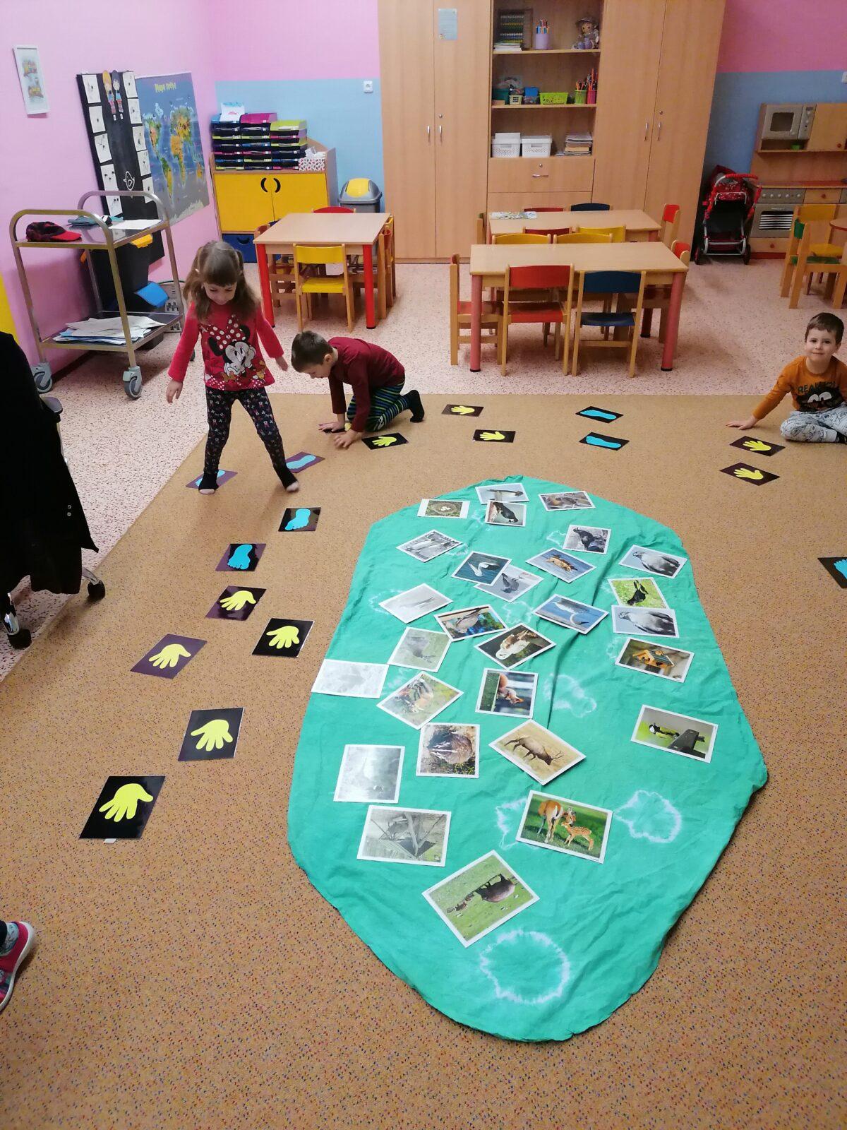 "Zvířátka a ptáčci v zimě" - skupinové práce :-) - 29