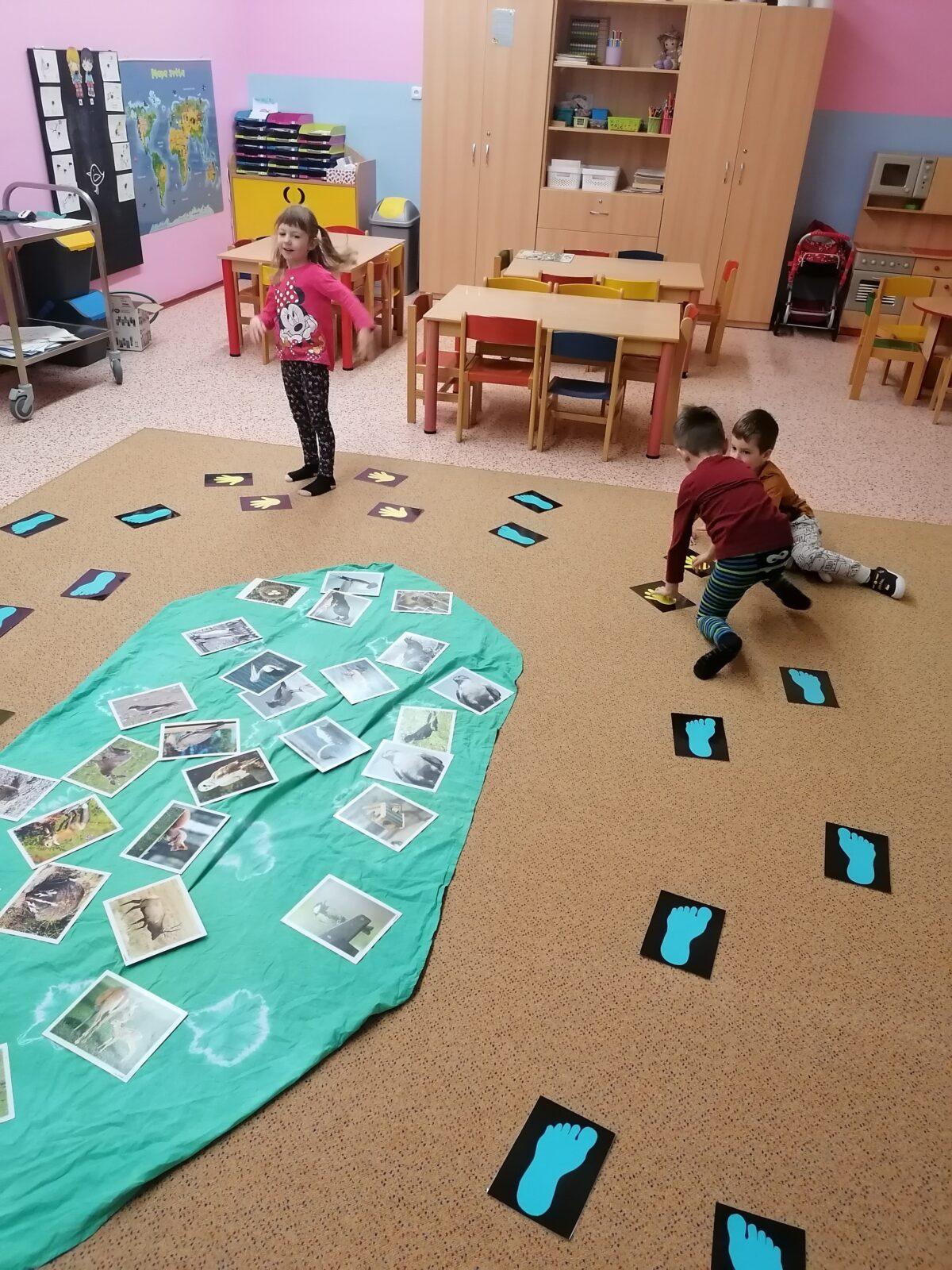 "Zvířátka a ptáčci v zimě" - skupinové práce :-) - 32