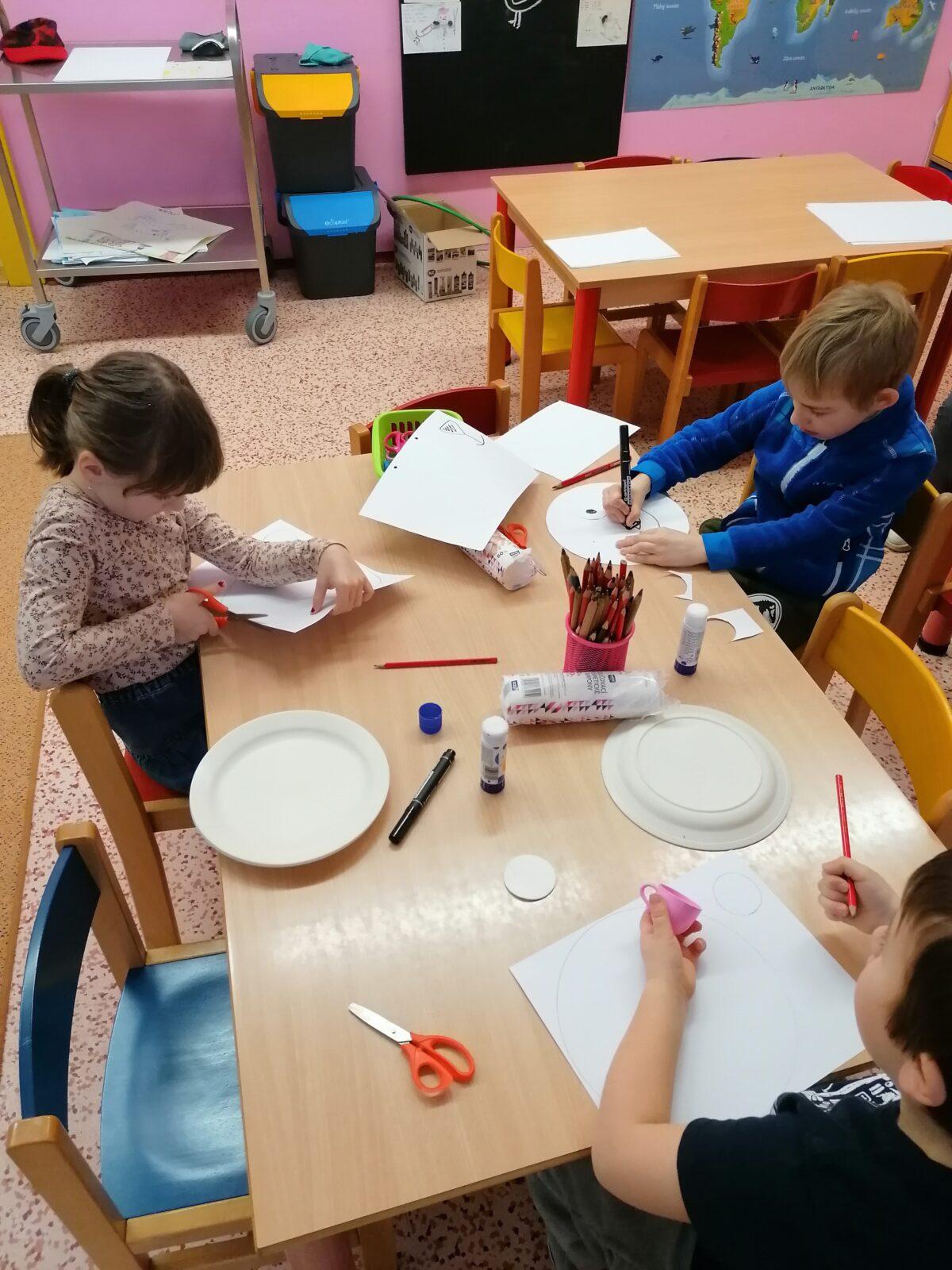 "Zvířátka a ptáčci v zimě" - skupinové práce :-) - 51